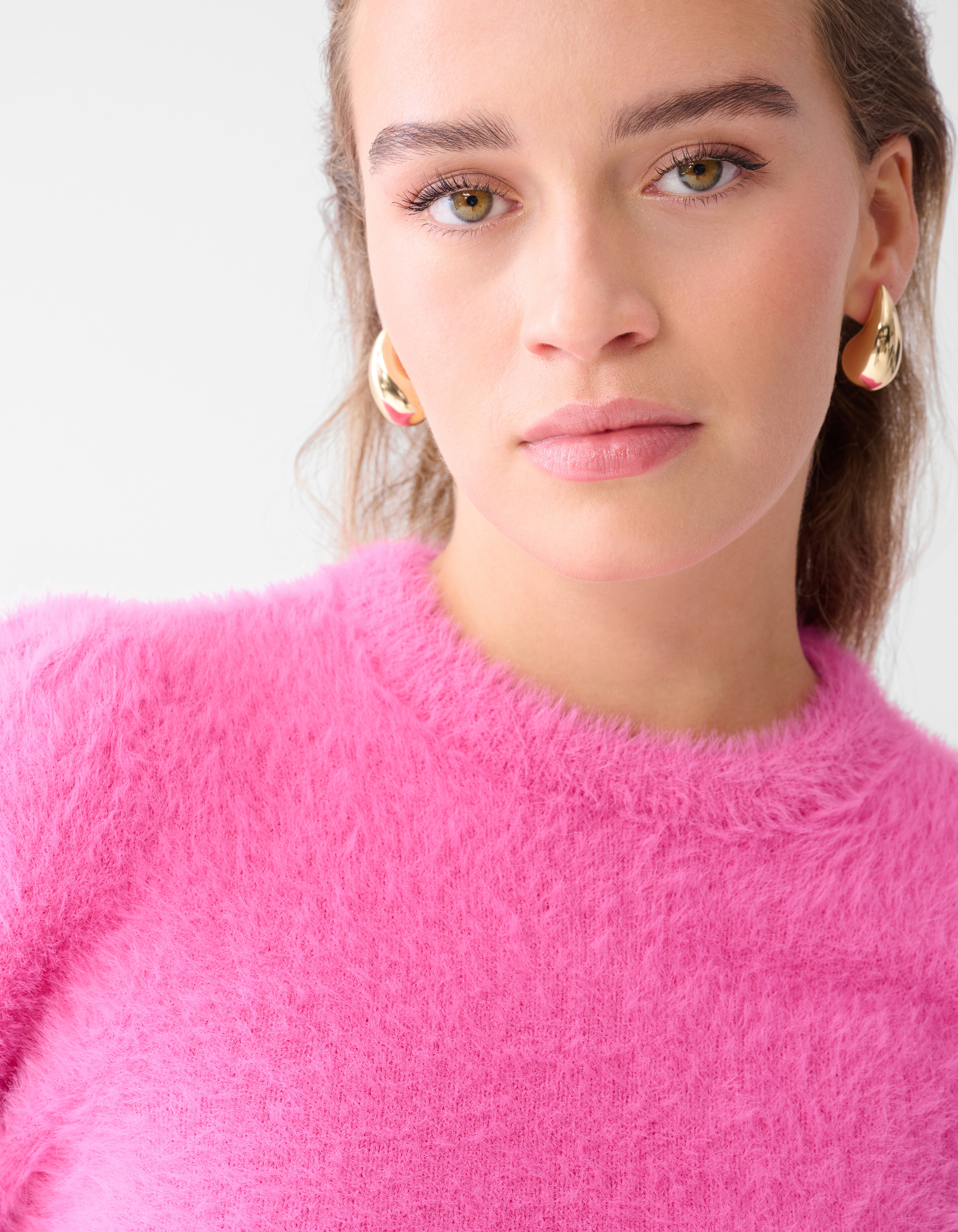 Furry Trui Roze SHOEBY WOMEN
