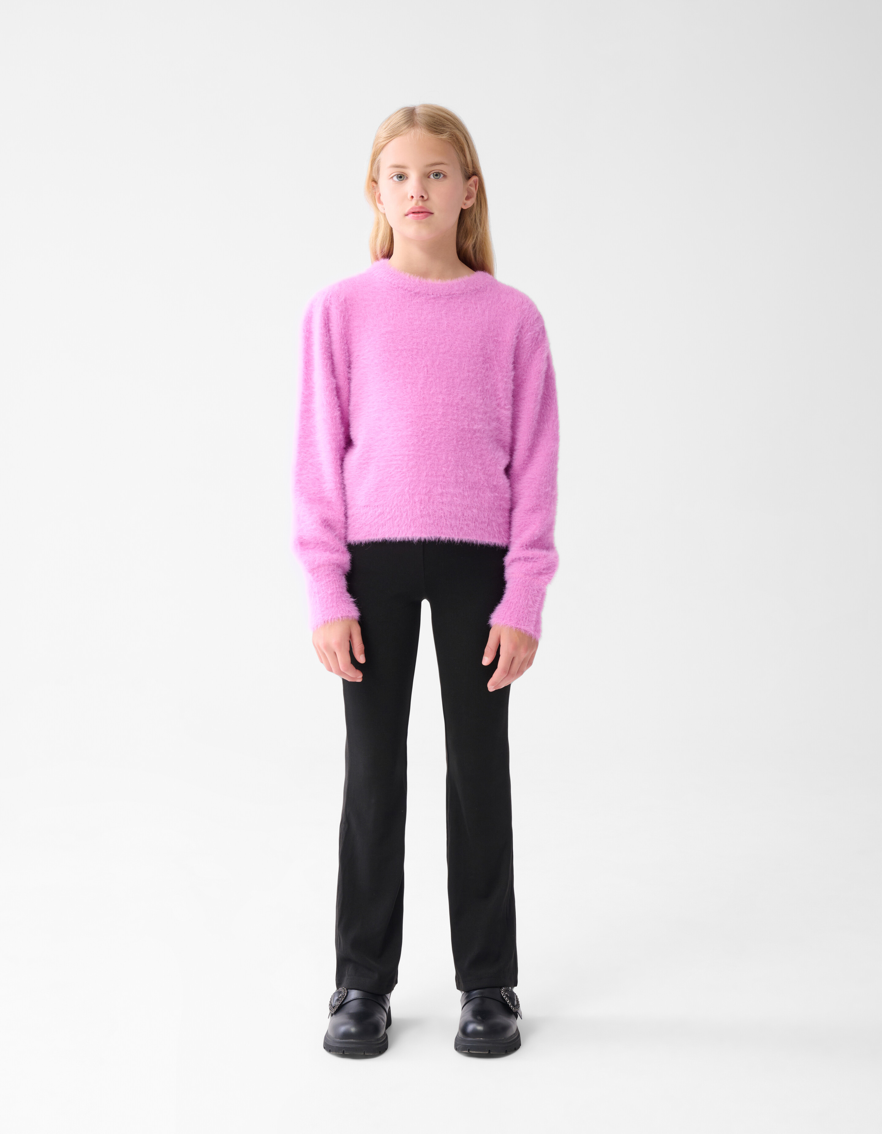 Zachte Trui Roze SHOEBY GIRLS