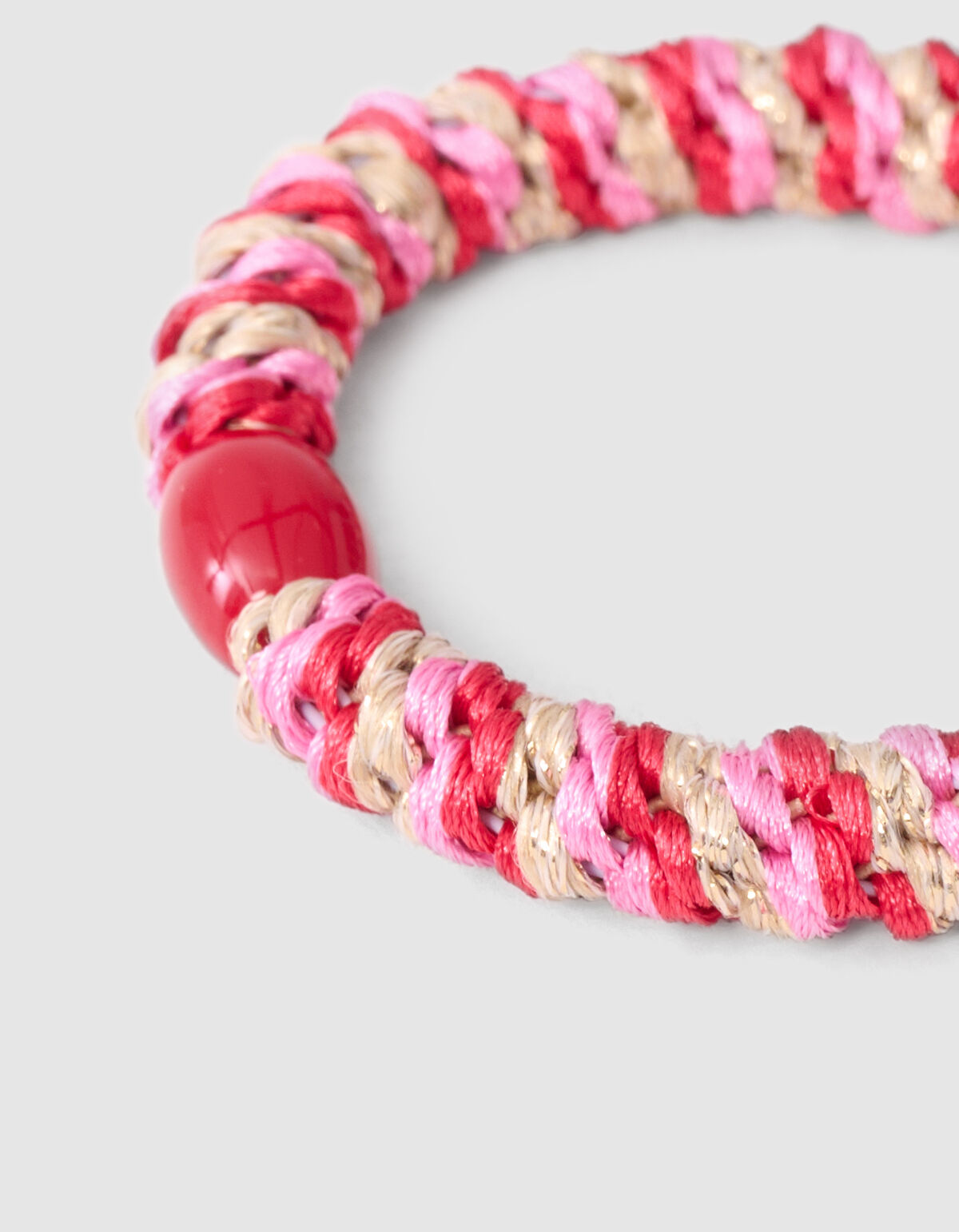 Lurex Haarelastiek Rood SHOEBY ACCESSOIRES