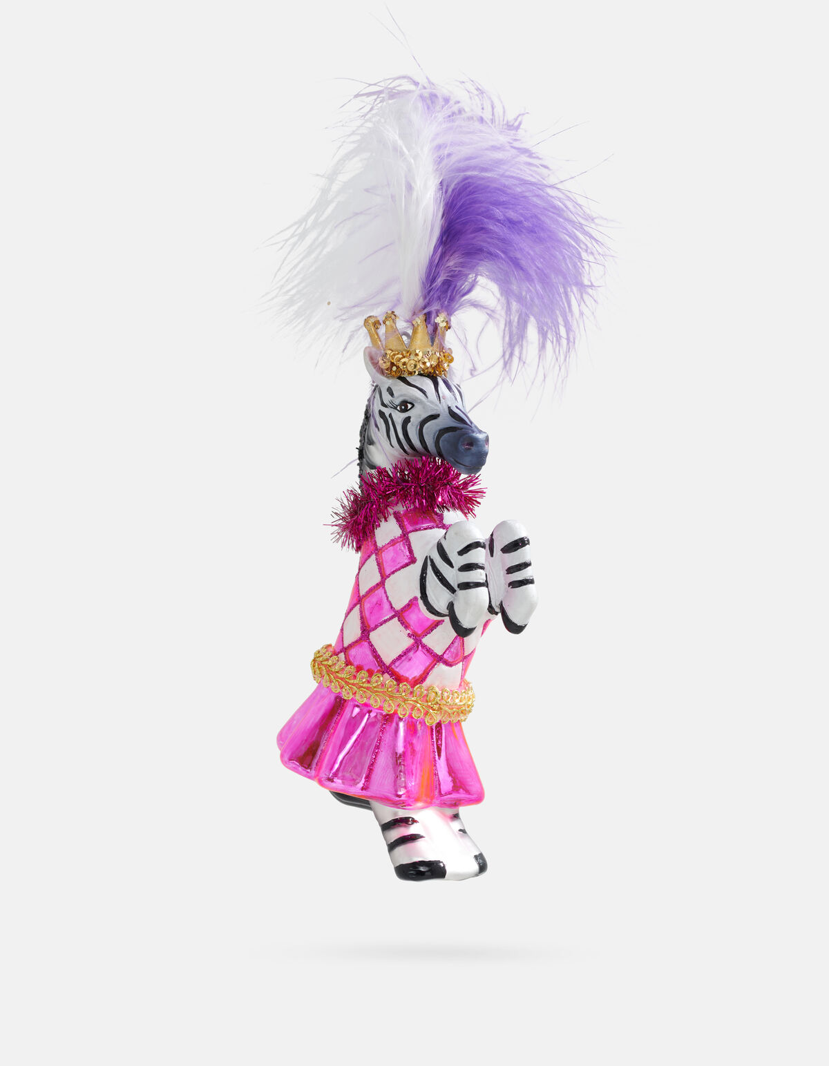 Zebra Kerstbal By Fred SHOEBY ACCESSOIRES