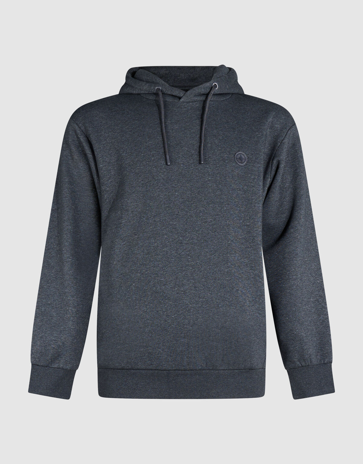 Embroidery Hoodie Donkergrijs SHOEBY MEN