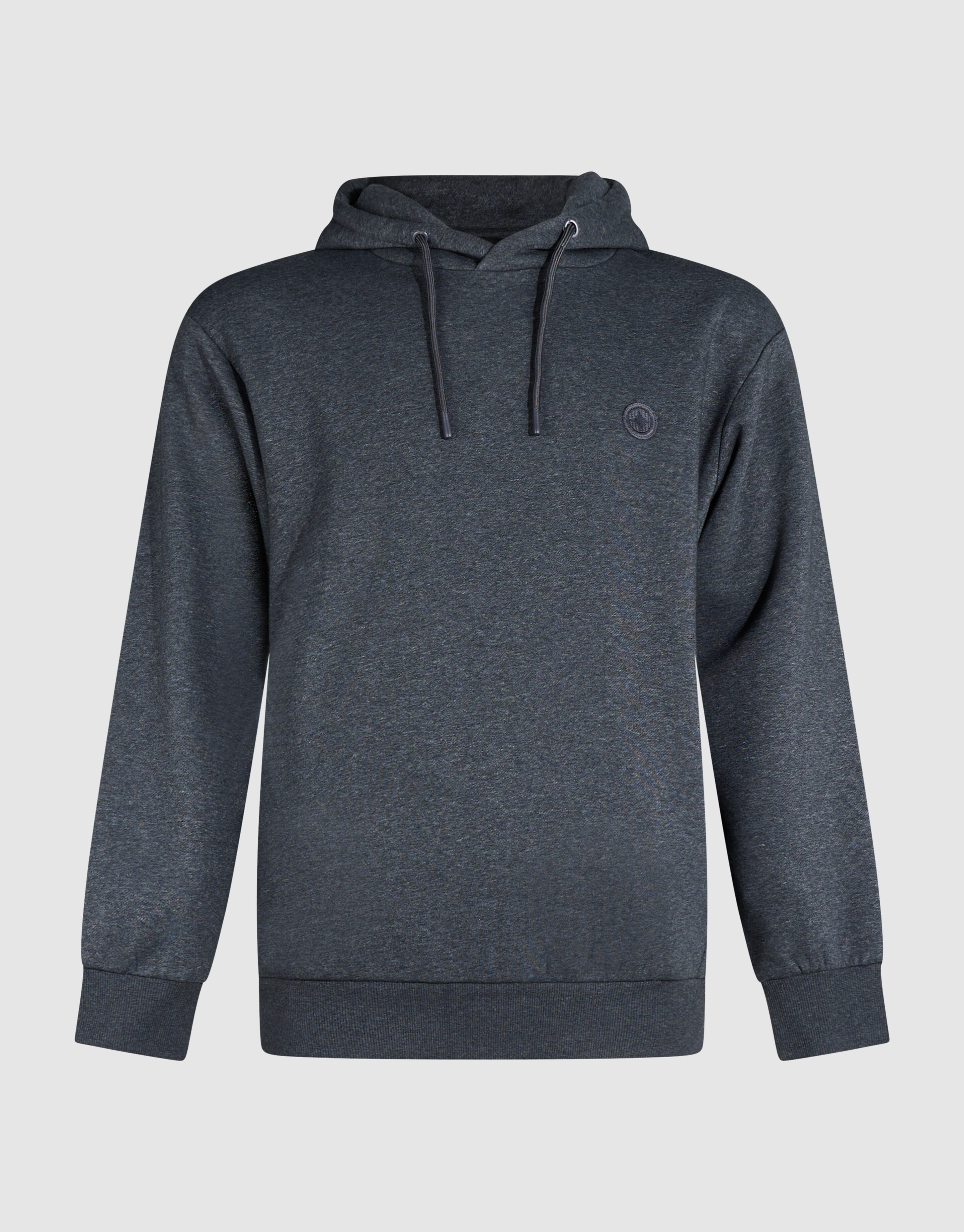 Embroidery Hoodie Donkergrijs SHOEBY MEN