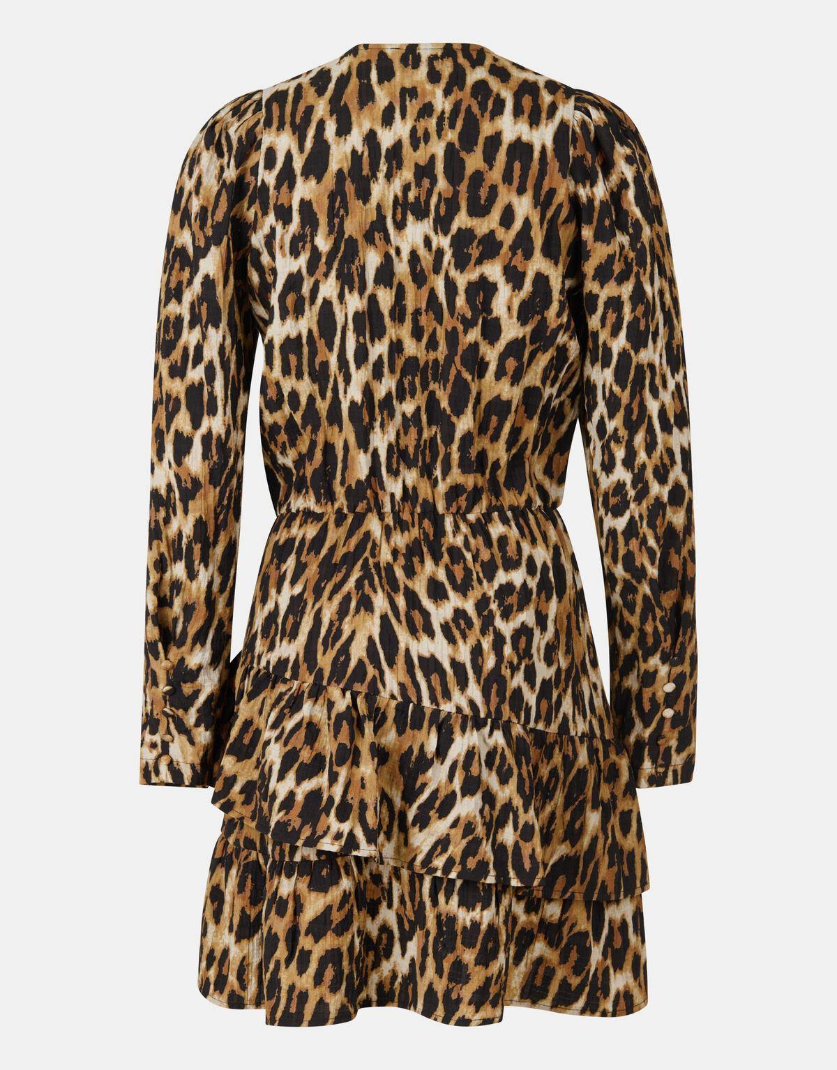 Leopard Print Jurk Bruin SHOEBY WOMEN