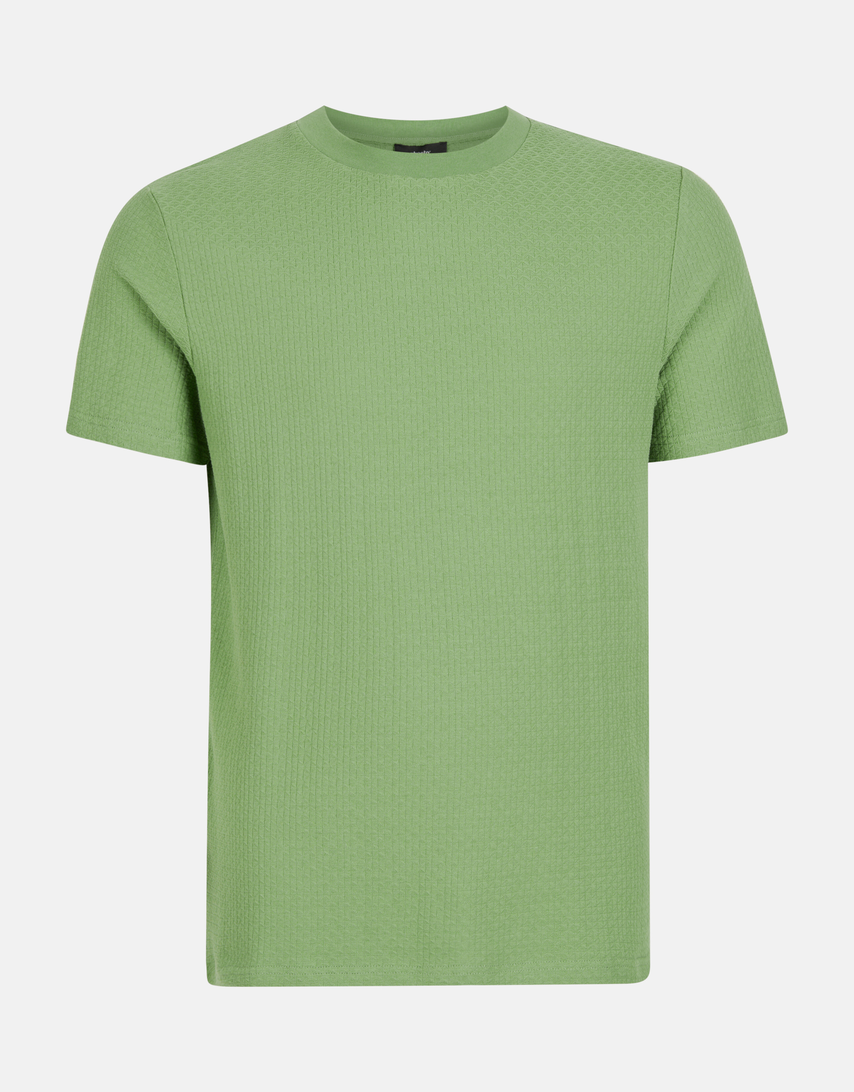 Jacquard T-shirt Groen SHOEBY MEN