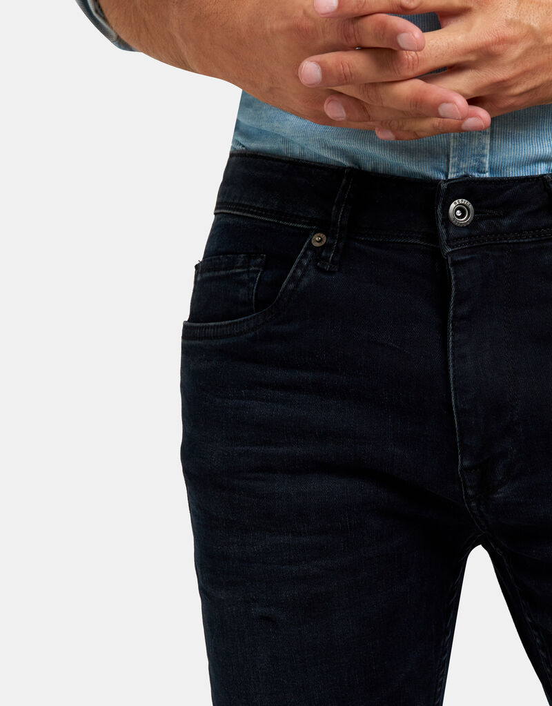 Lucas Slim Blue/Black Jeans L34