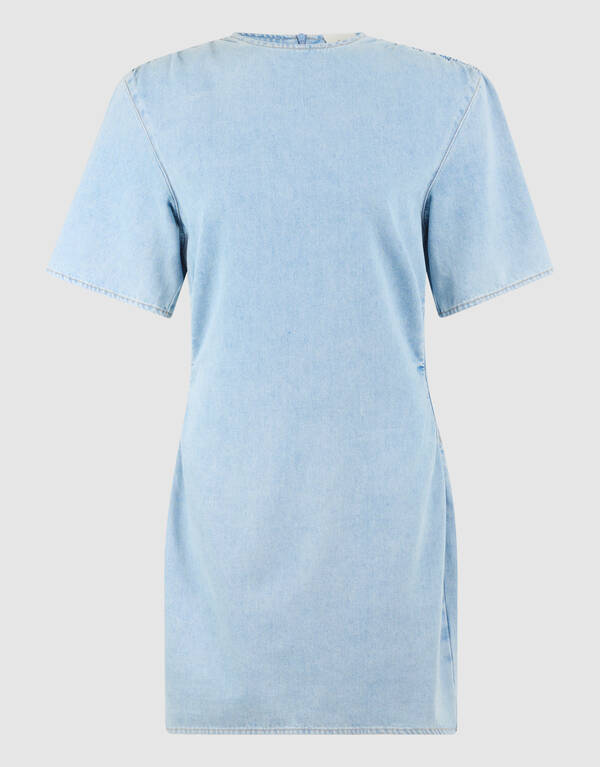 Denim Mini Jurk Bleached SHOEBY WOMEN