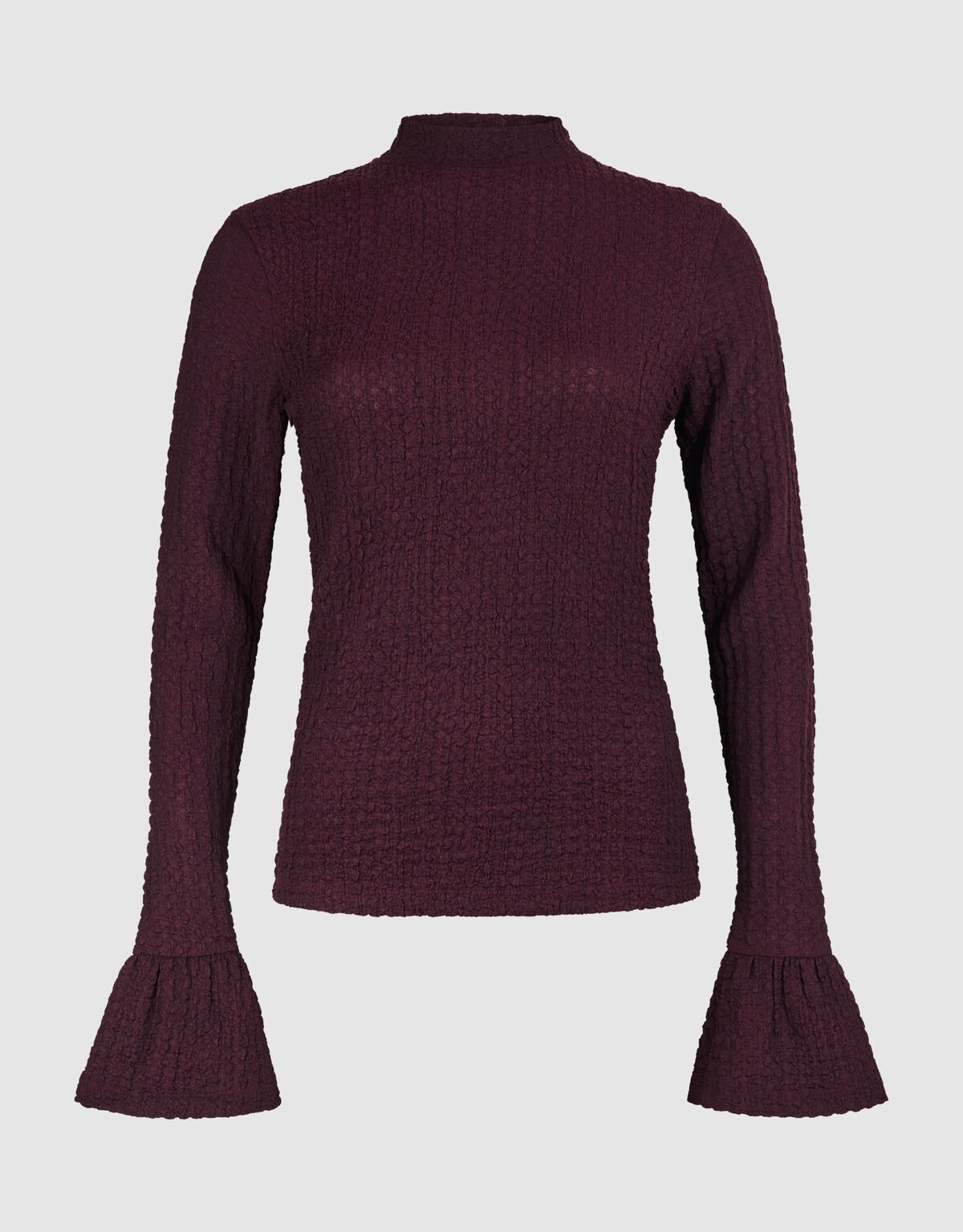 Structuur Top Donkerrood SHOEBY WOMEN