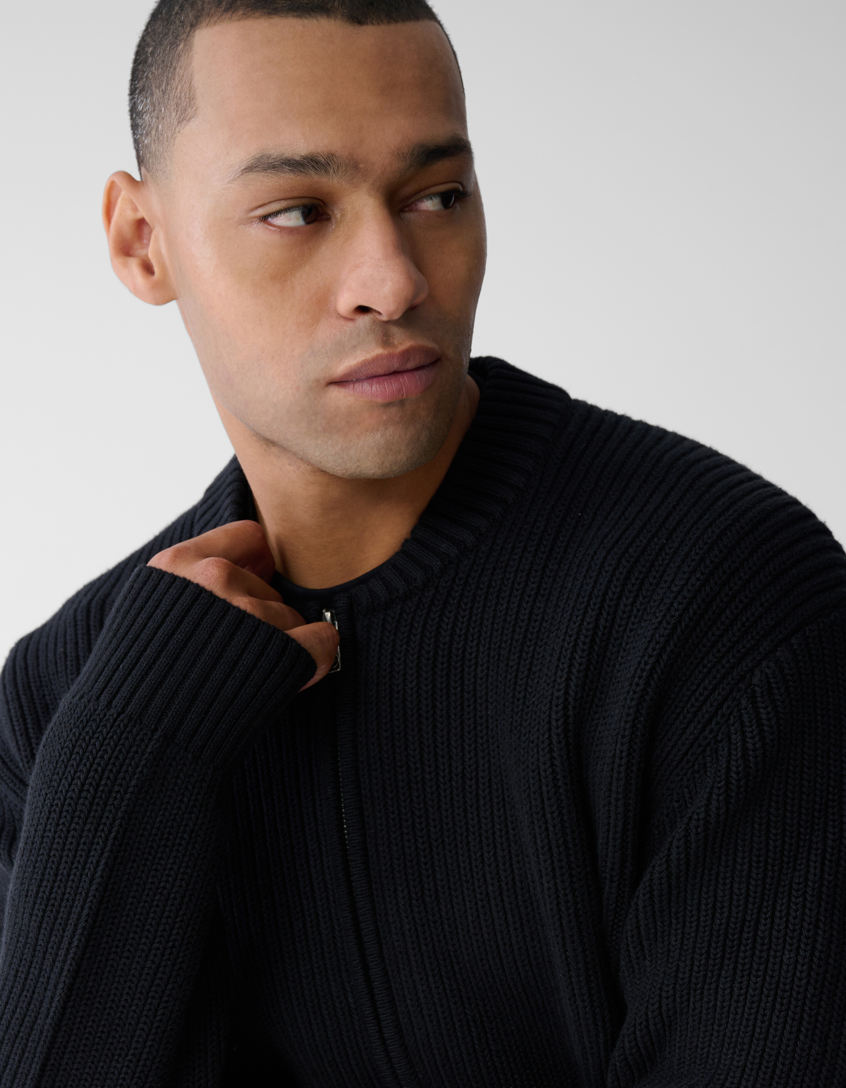 Knit Bomber Jack Zwart SHOEBY MEN