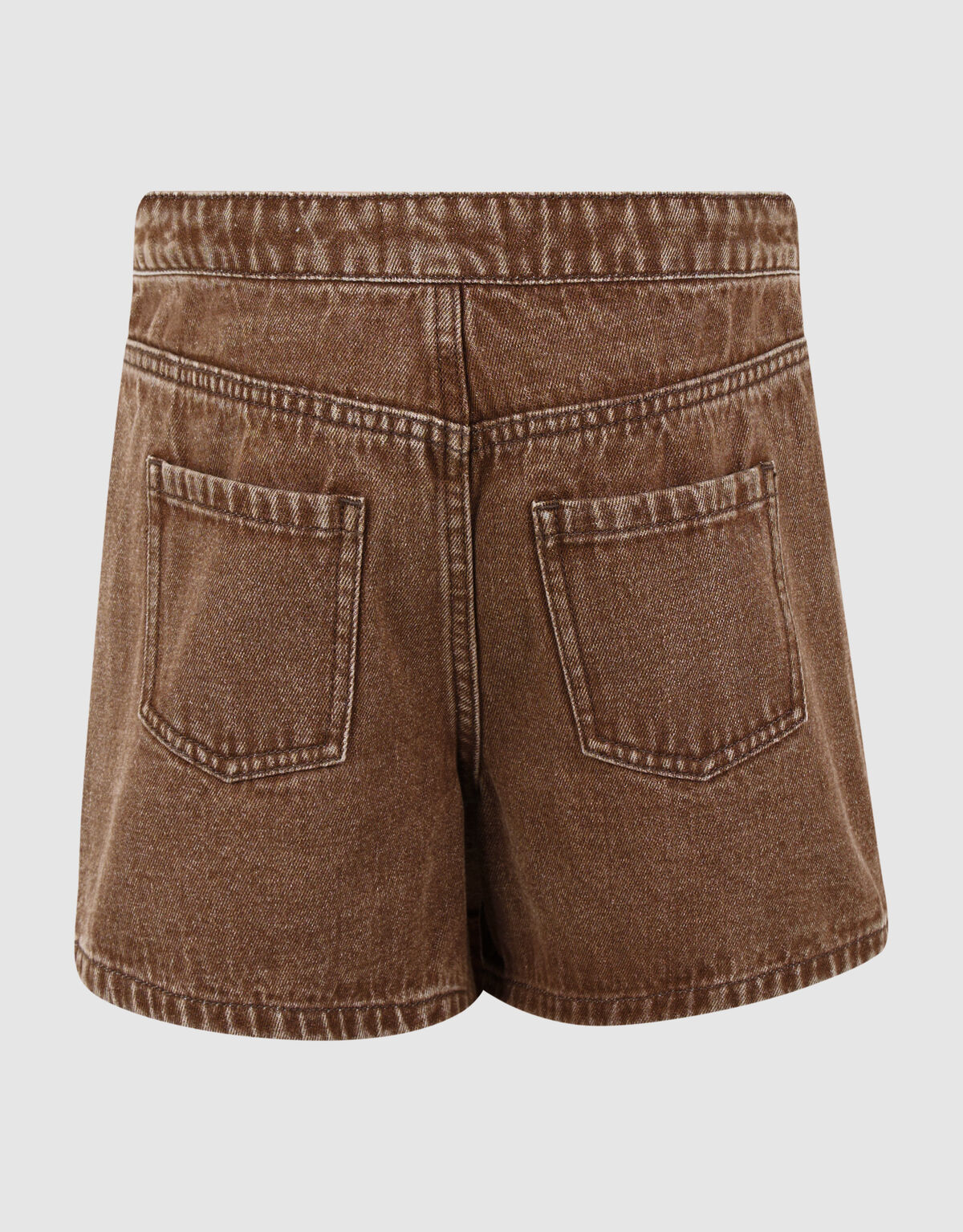 Heart Denim Skort Bruin SHOEBY GIRLS