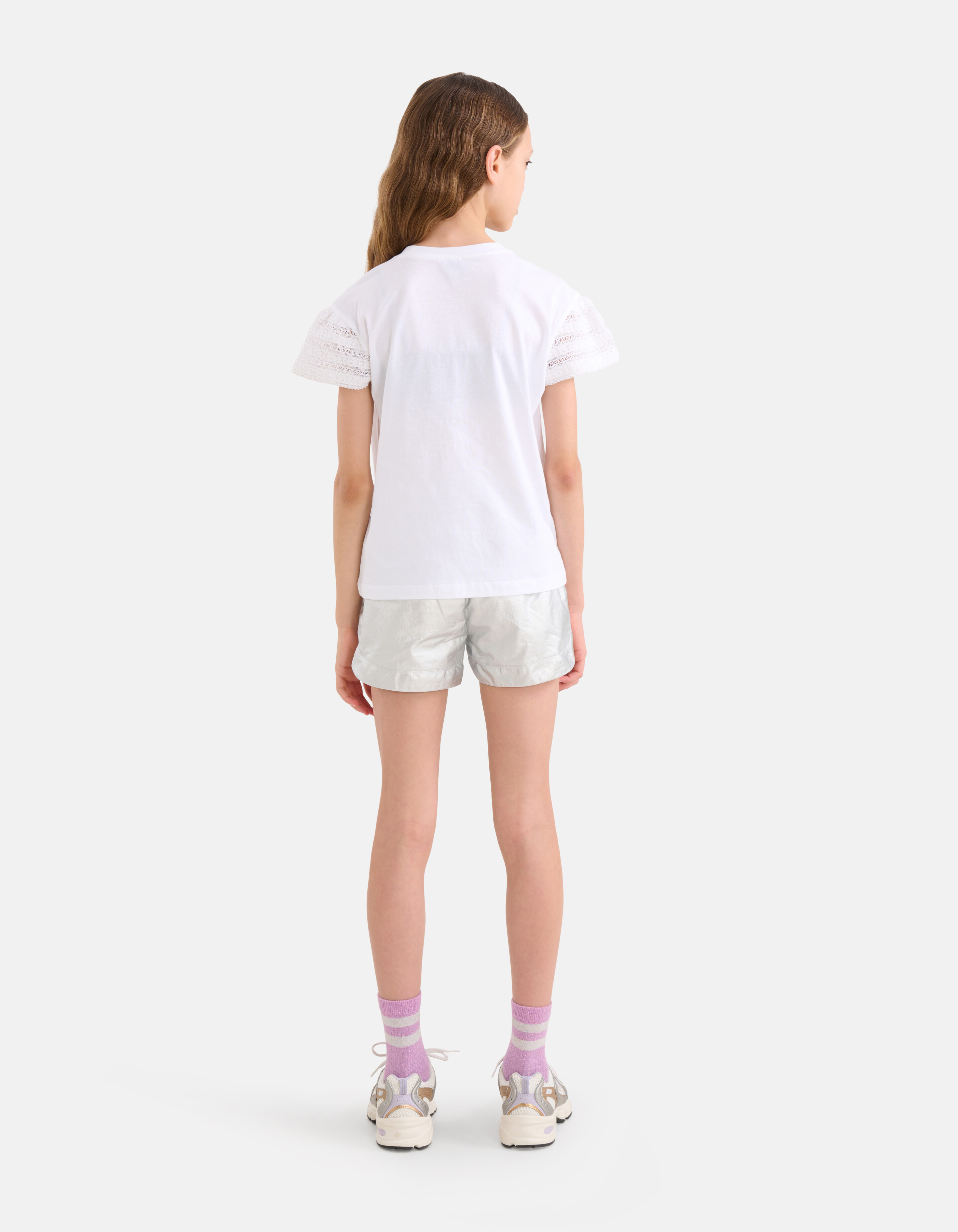Metallic Short Zilver SHOEBY GIRLS