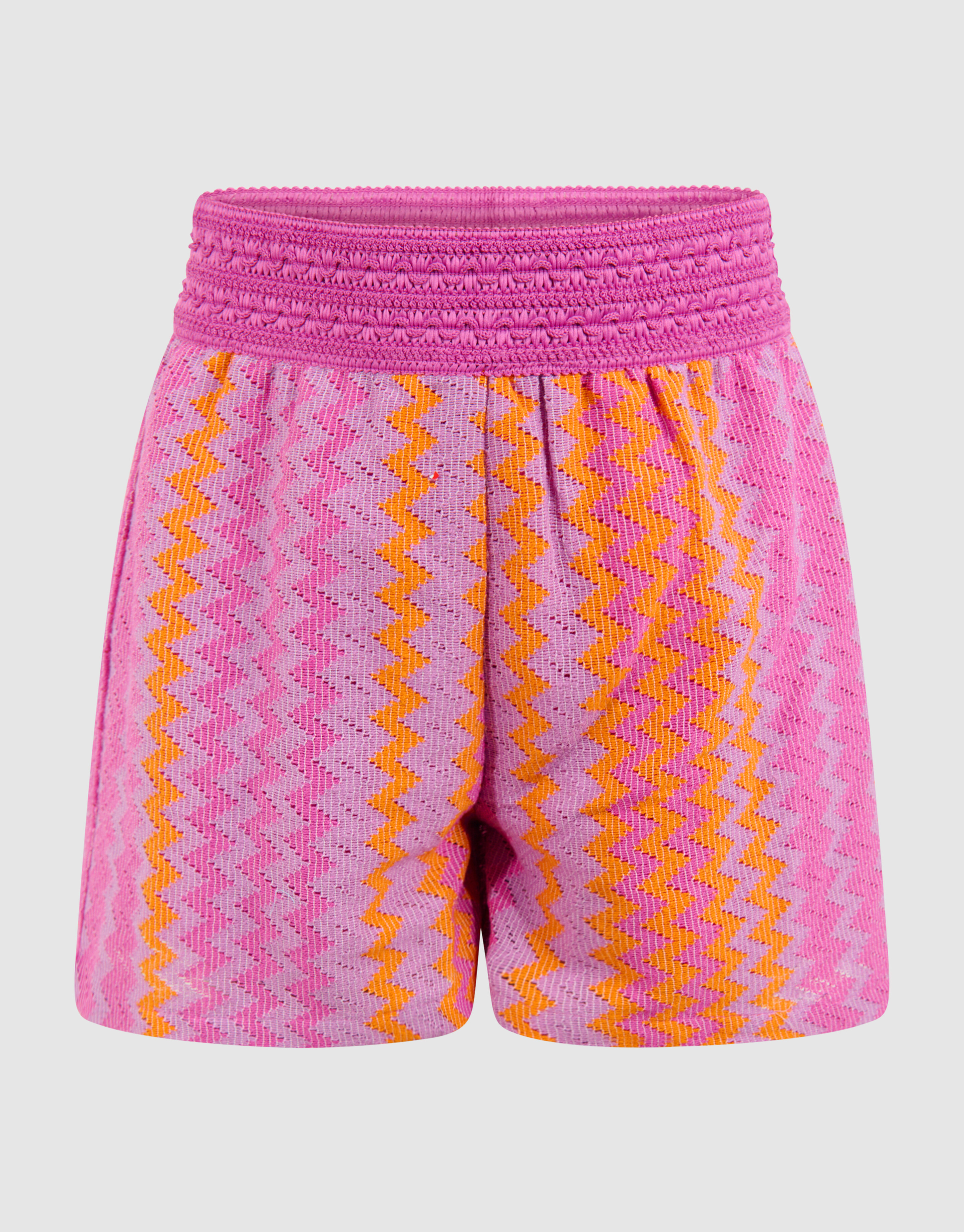 Zigzag Crochet Short Paars SHOEBY GIRLS