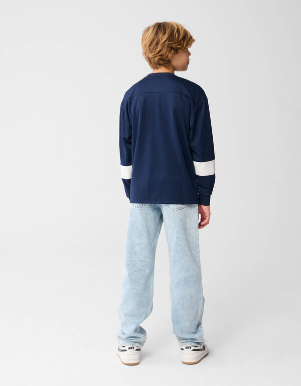 Trailblaze Longsleeve Top Blauw SHOEBY BOYS