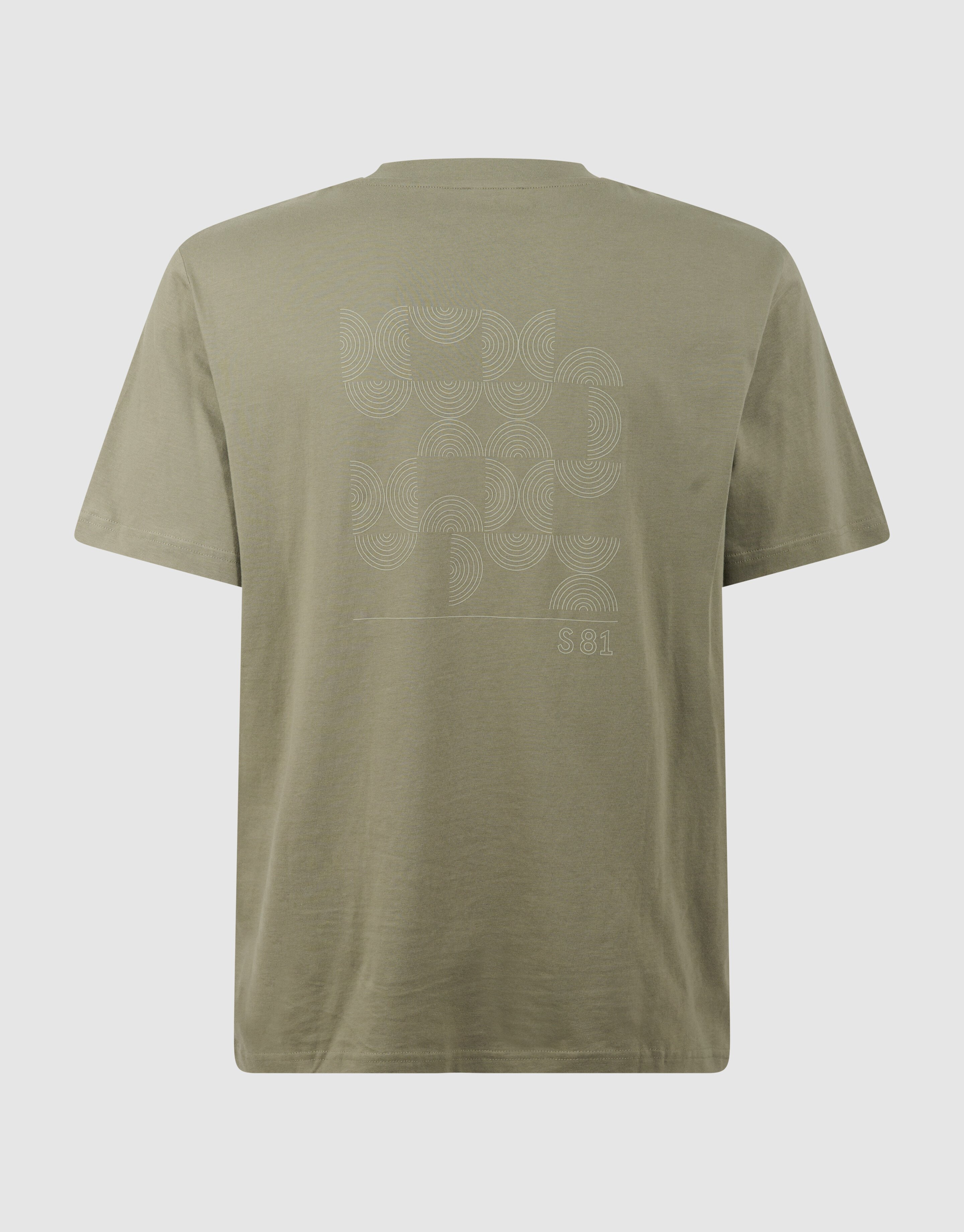 Wave Artwork T-shirt Khaki SHOEBY MEN