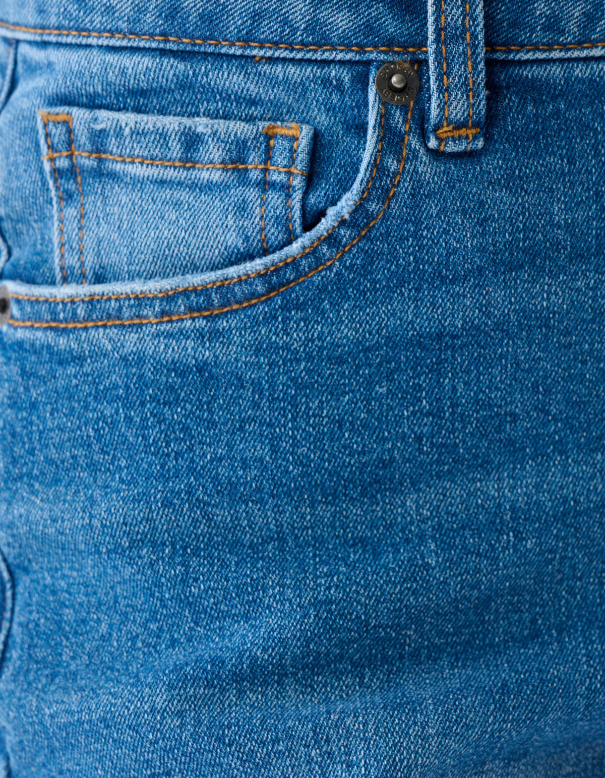 Turn Up Wide Leg Fit Jeans Mediumstone By Mieke SHOEBY WOMEN