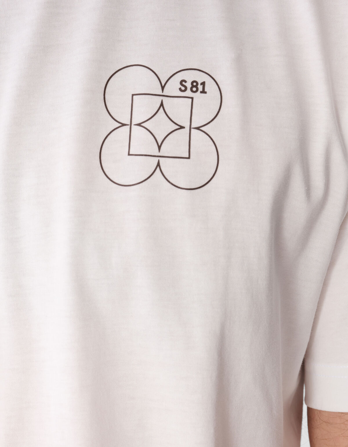 Spark Artwork T-shirt Wit SHOEBY MEN