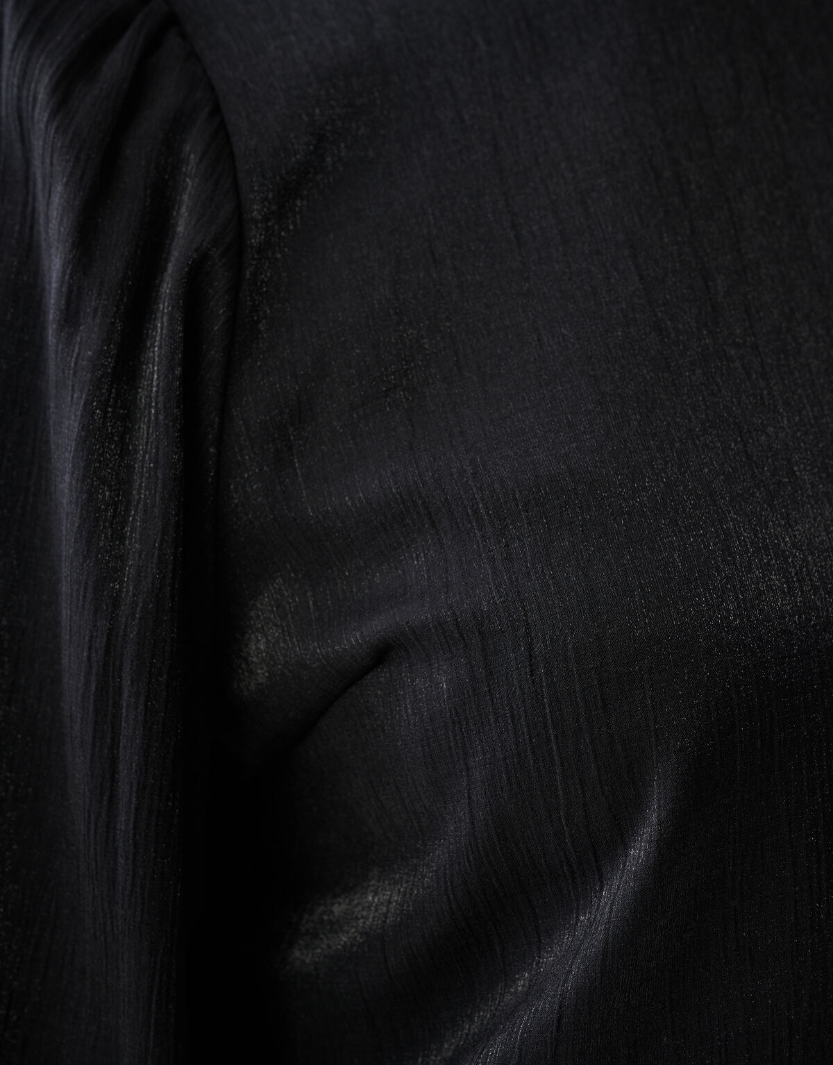 Metallic Top Zwart SHOEBY WOMEN