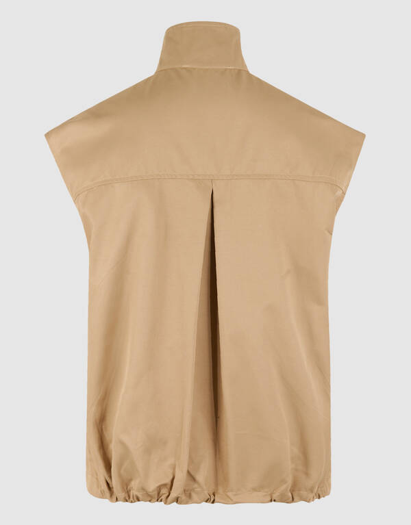 Sleeveless Cargo Jack Beige SHOEBY WOMEN