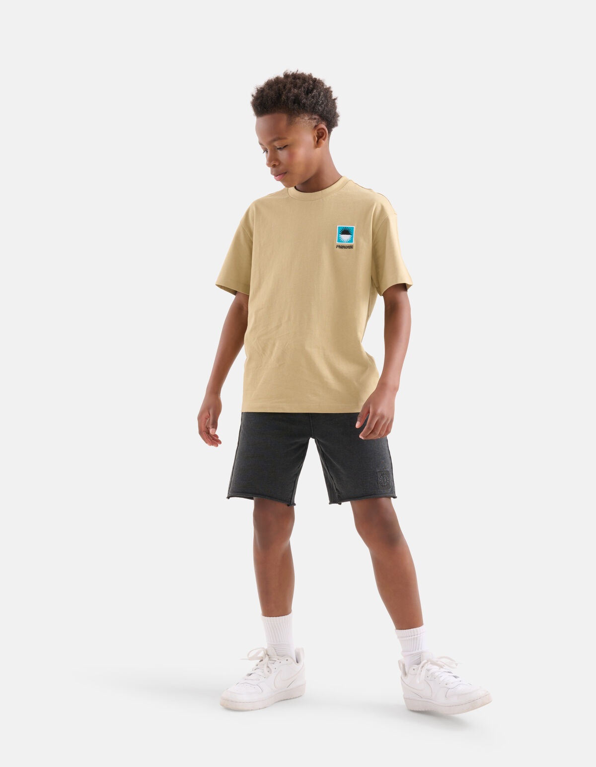 Artwork T-shirt Zand SHOEBY BOYS