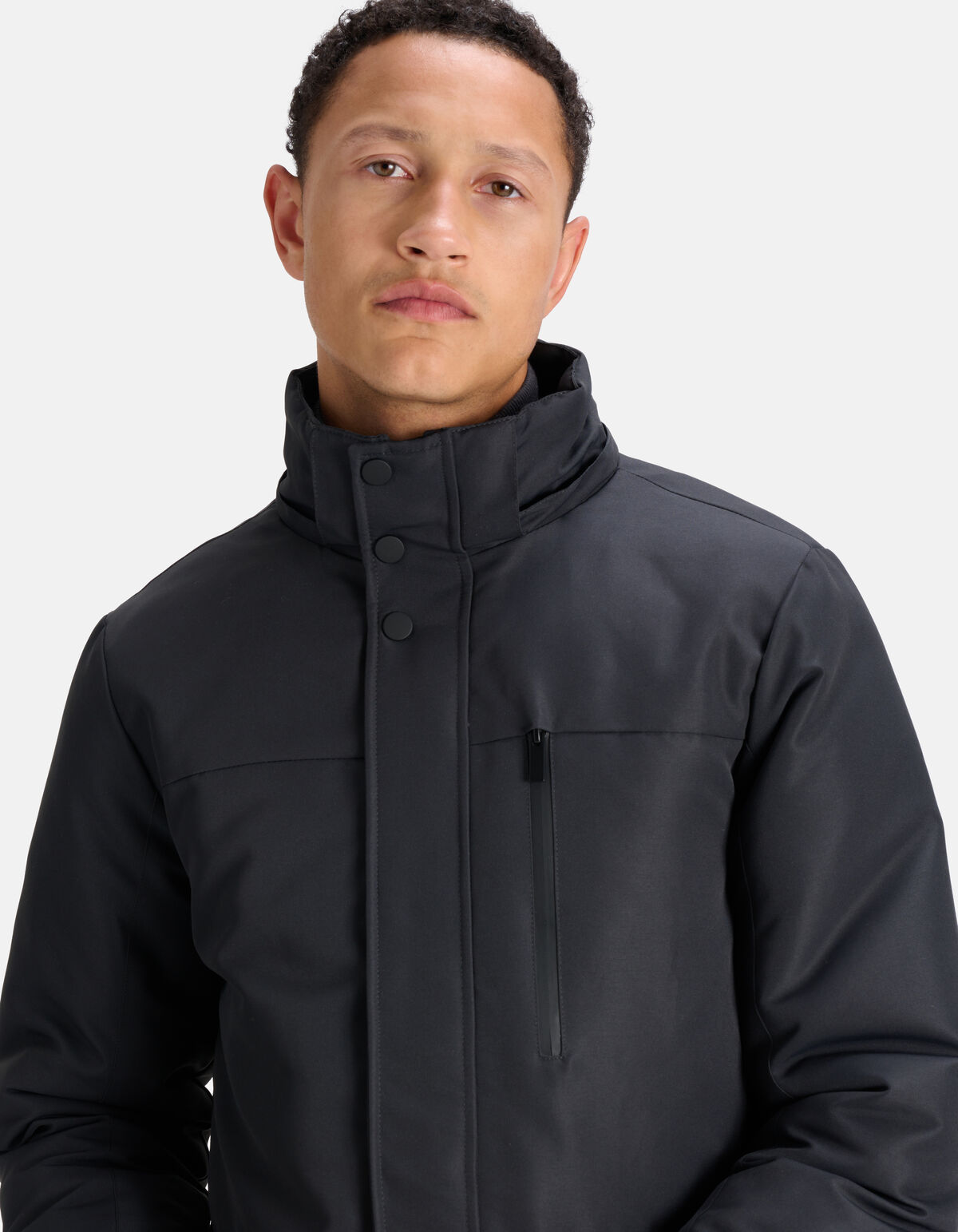 Technical Parka Jas Donkergrijs SHOEBY MEN