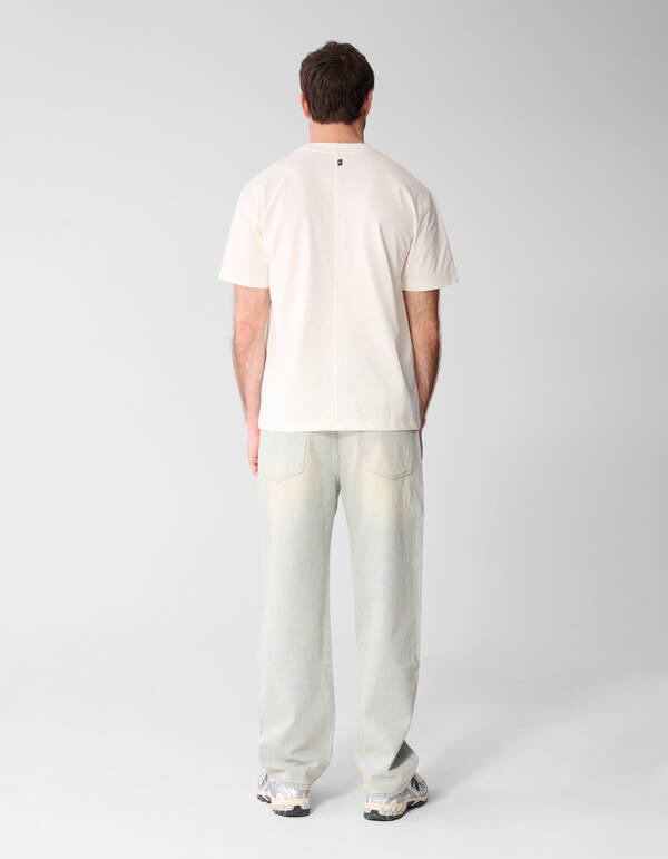 Baggy Fit Jeans Bleached L32 SHOEBY MEN