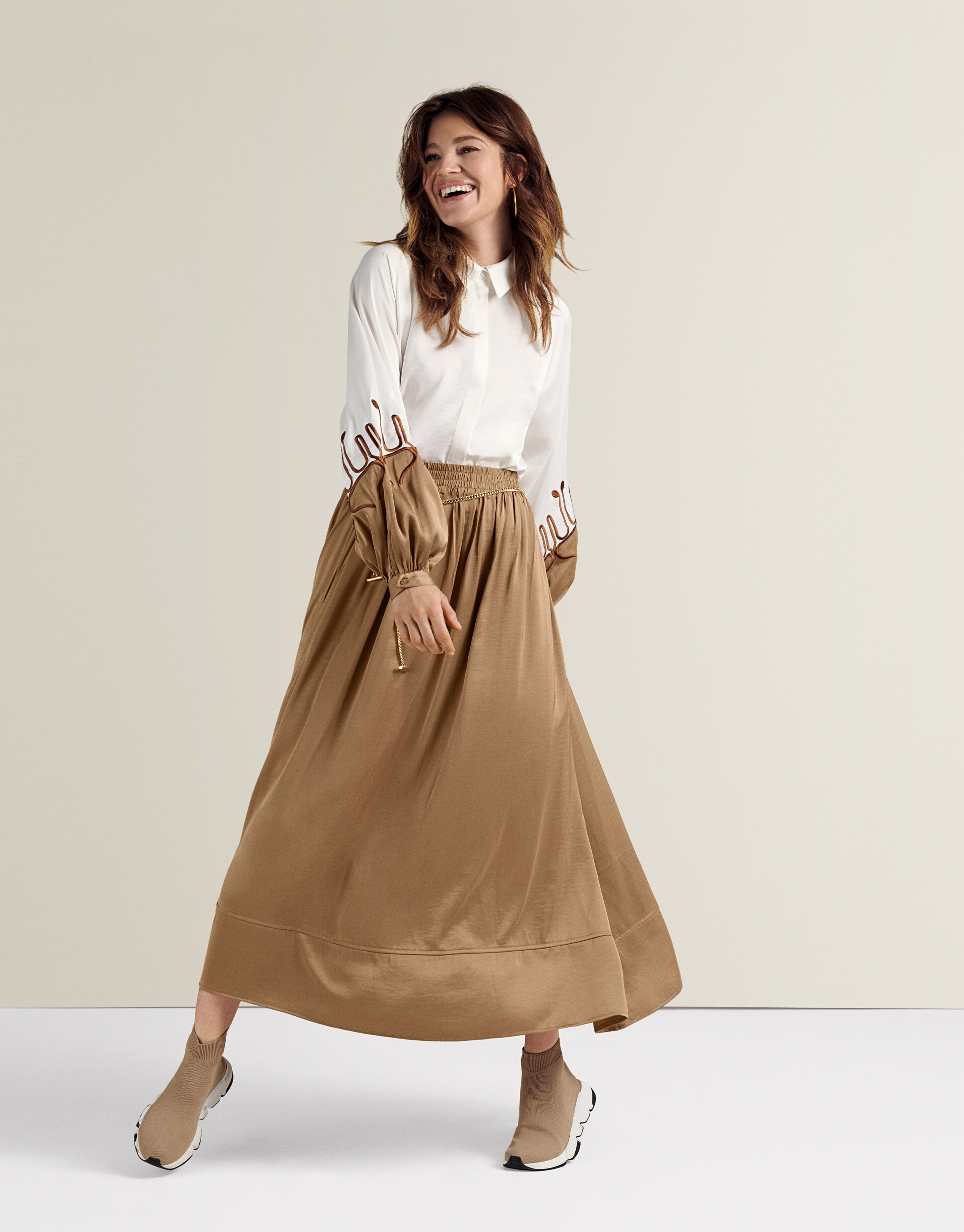 Satin Rok Eksept