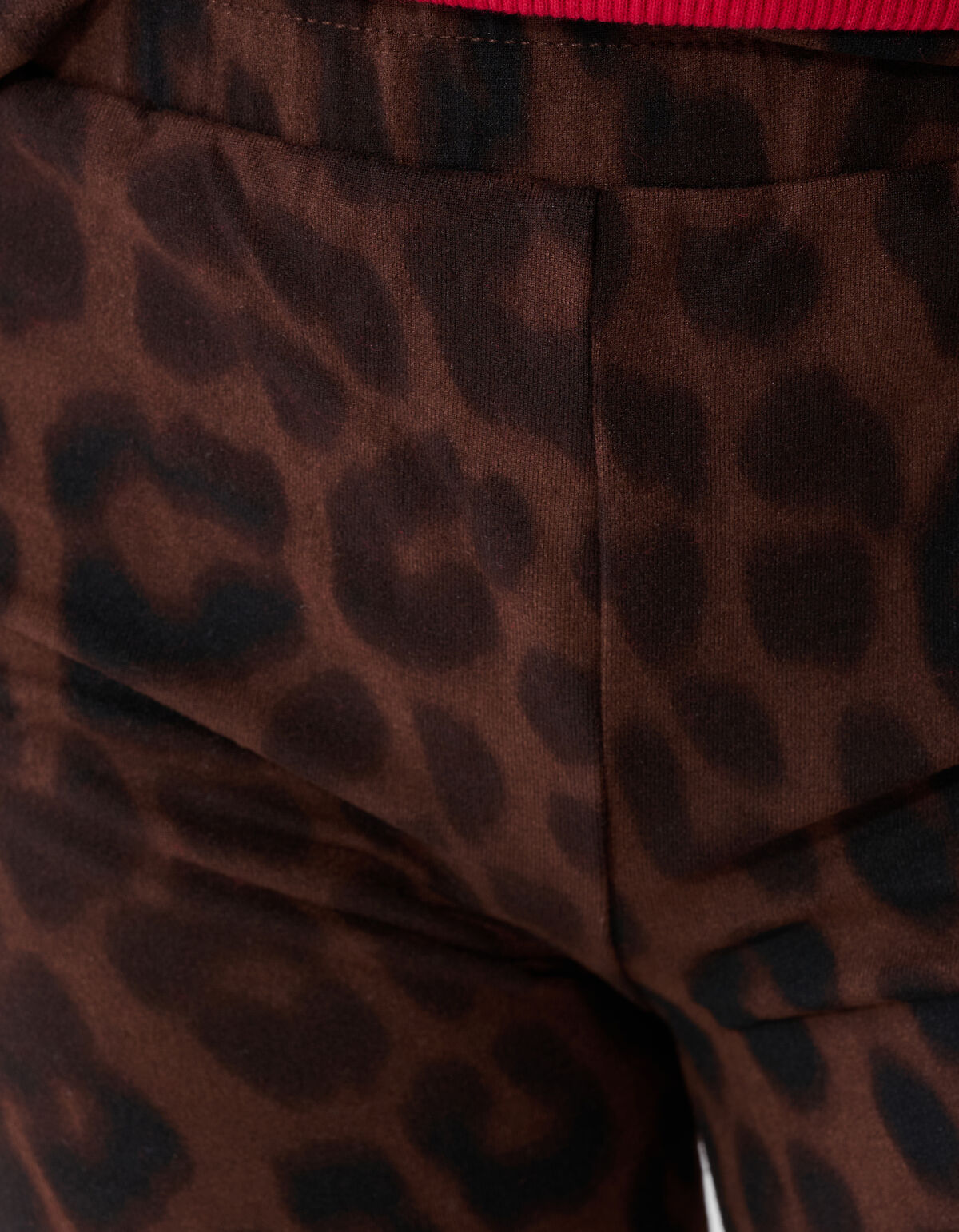 Leopard Legging Bruin SHOEBY GIRLS