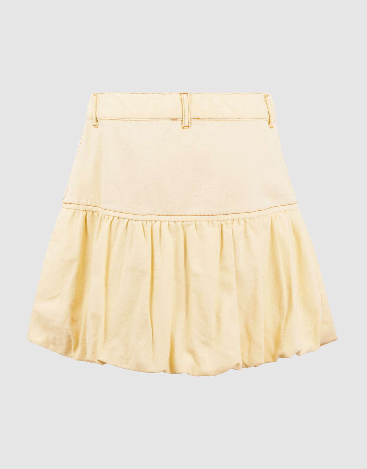 Bubble Mini Rok Lichtgeel SHOEBY GIRLS