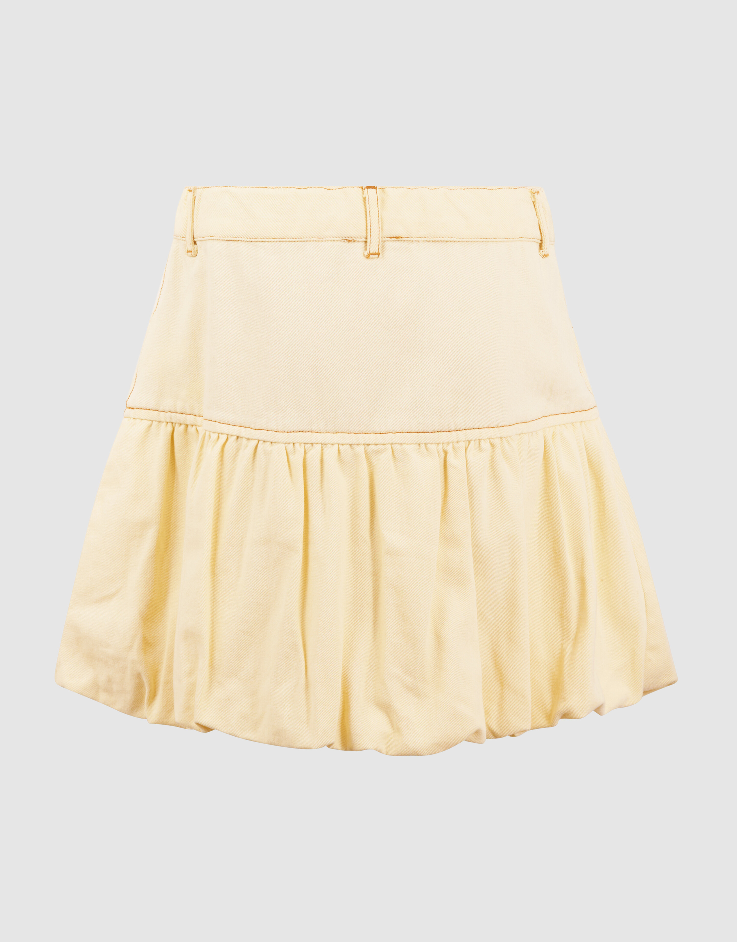 Bubble Mini Rok Lichtgeel SHOEBY GIRLS