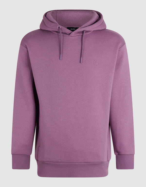 Sweat Hoodie Paars SHOEBY MEN