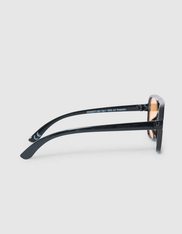 Aviator Zonnebril Oranje/Zwart SHOEBY ACCESSOIRES