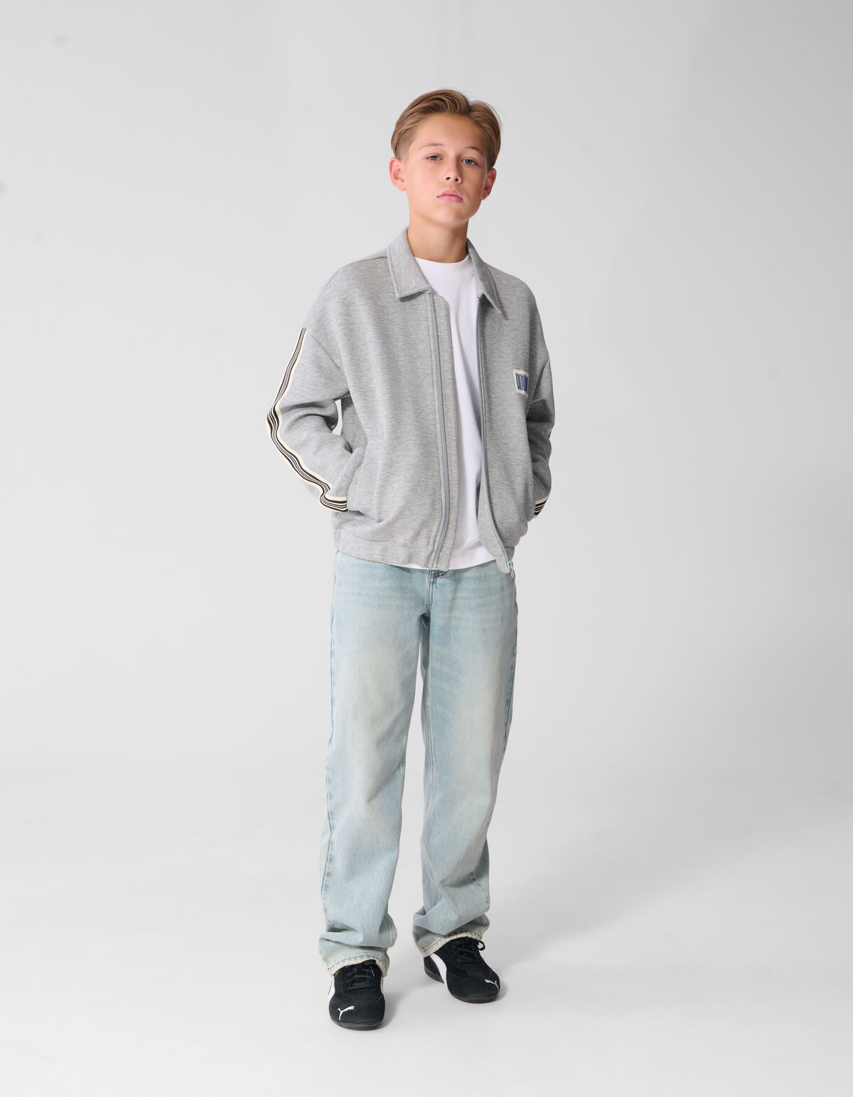 Sporty Tape Jack Lichtgrijs SHOEBY BOYS