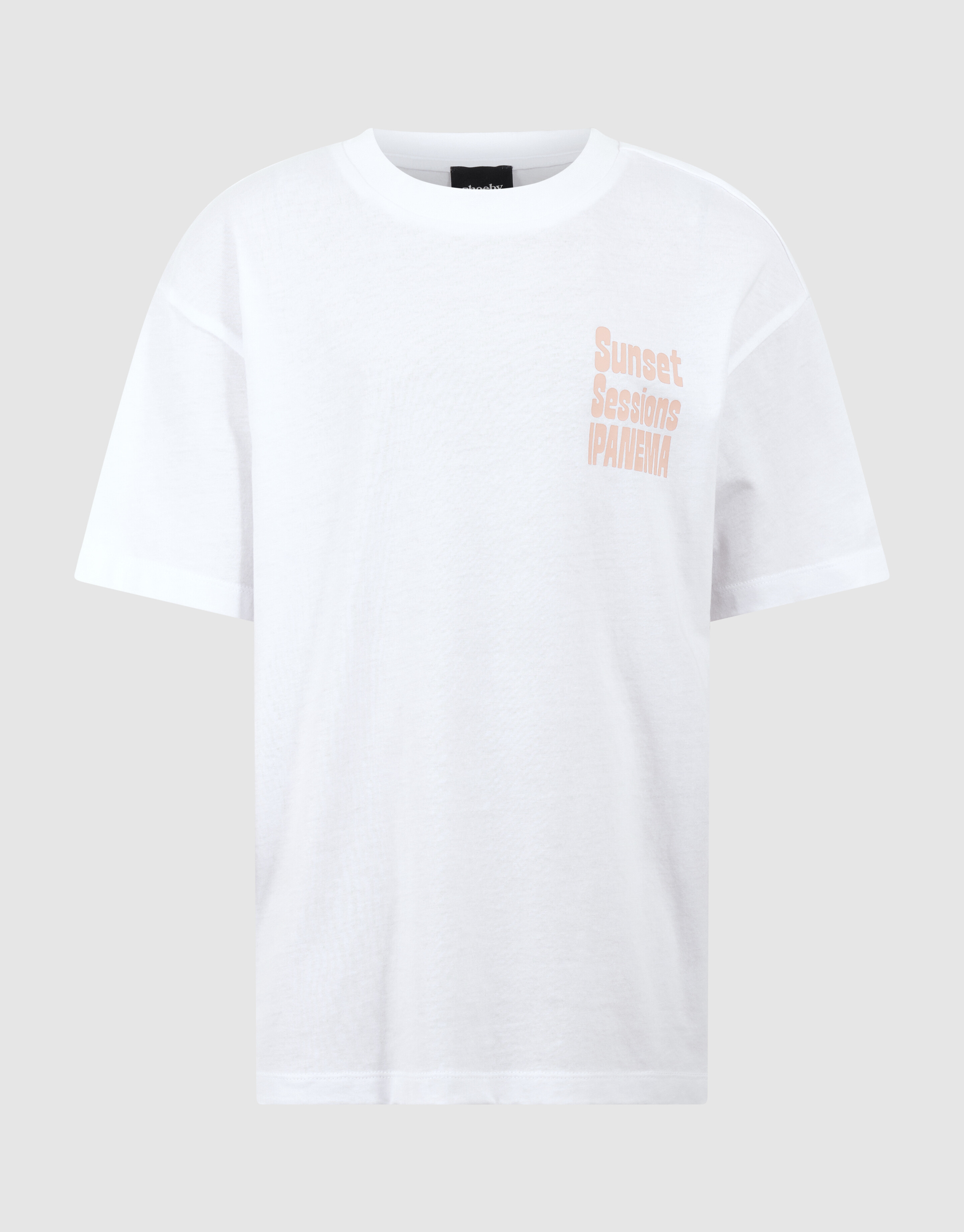 Sunset Artwork T-shirt Wit SHOEBY BOYS