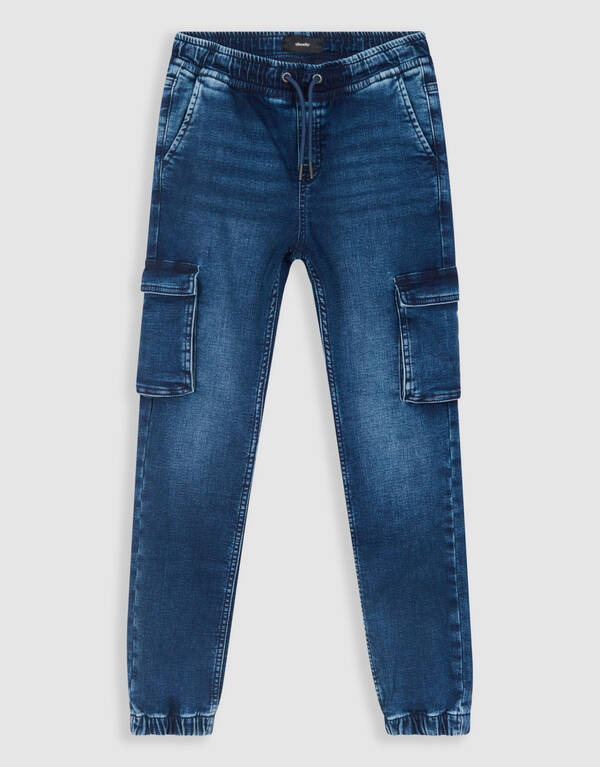 Cargo Jog Jeans Donkerblauw SHOEBY BOYS