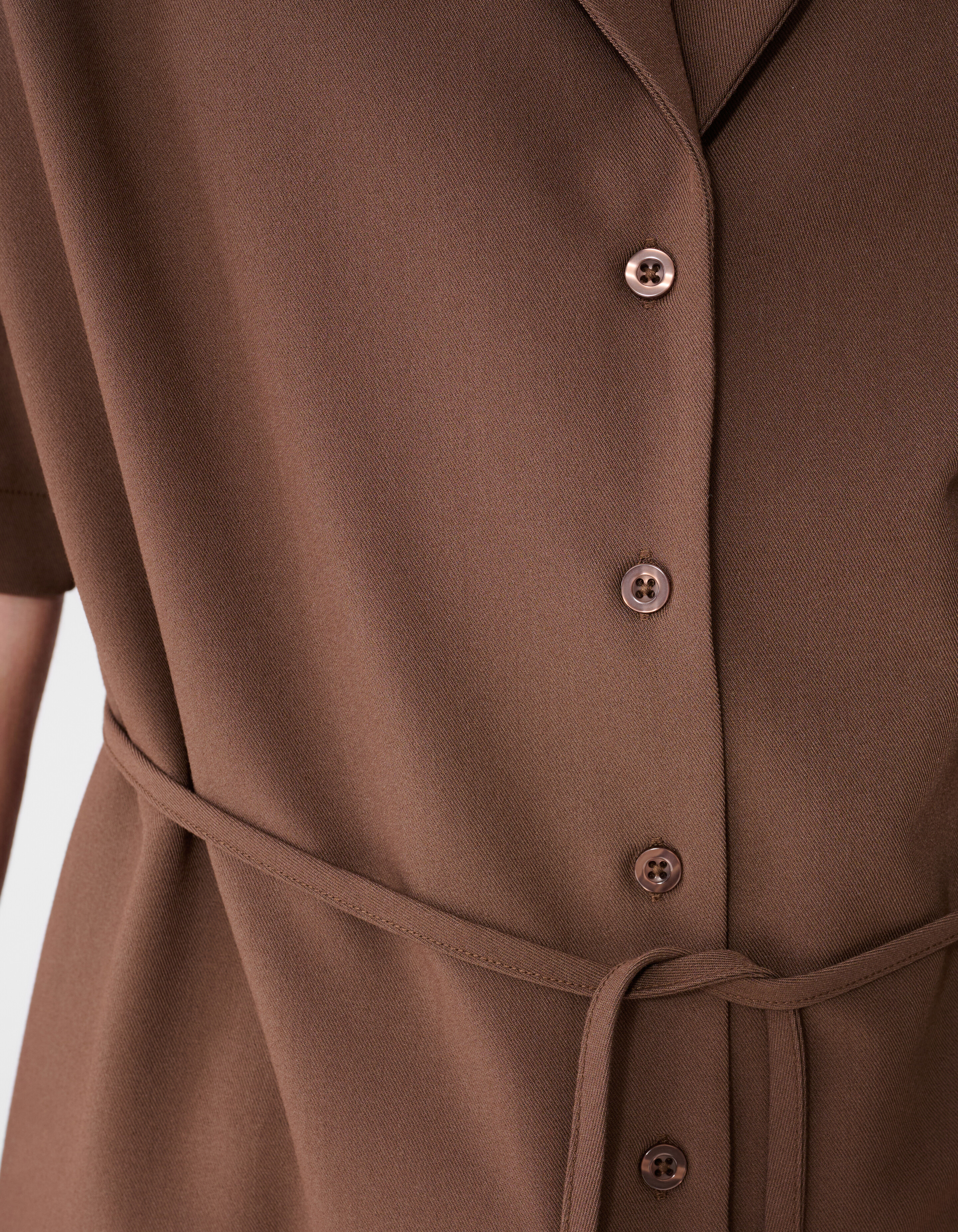 Oversized Blazer Blouse Bruin By Fred SHOEBY WOMEN