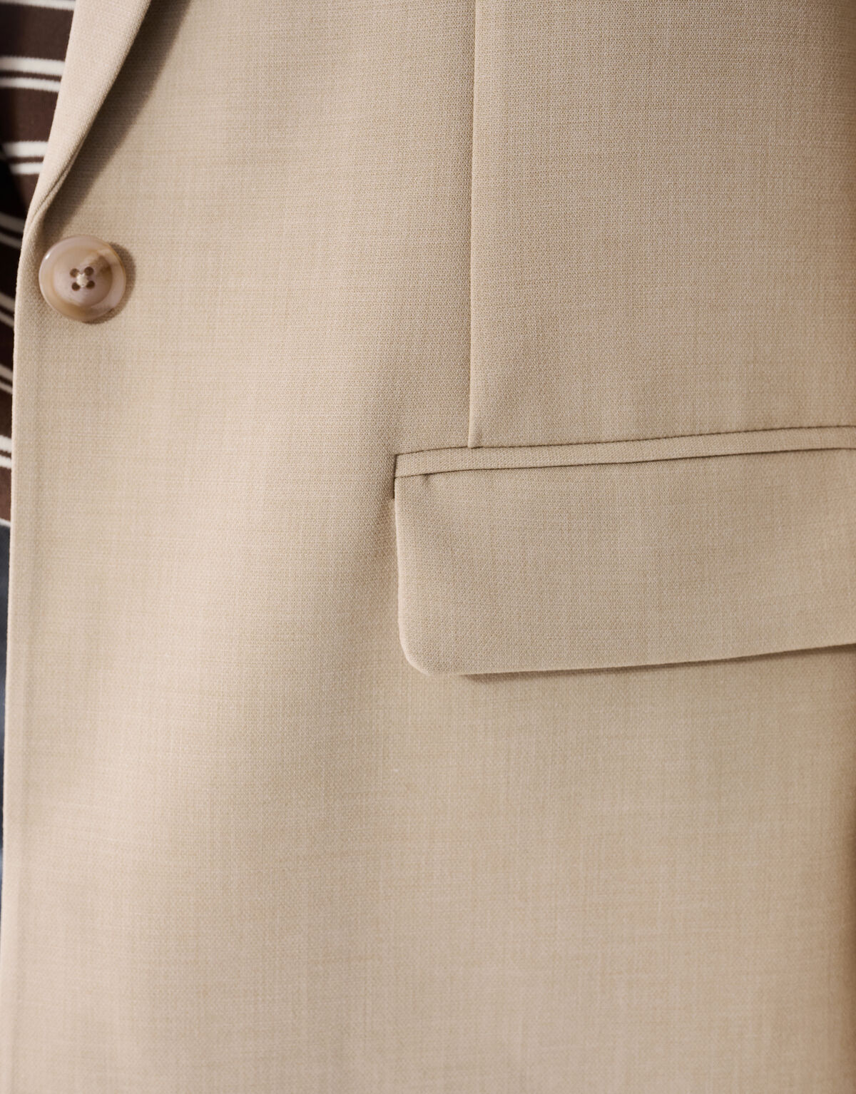 Melange Blazer Zand SHOEBY WOMEN