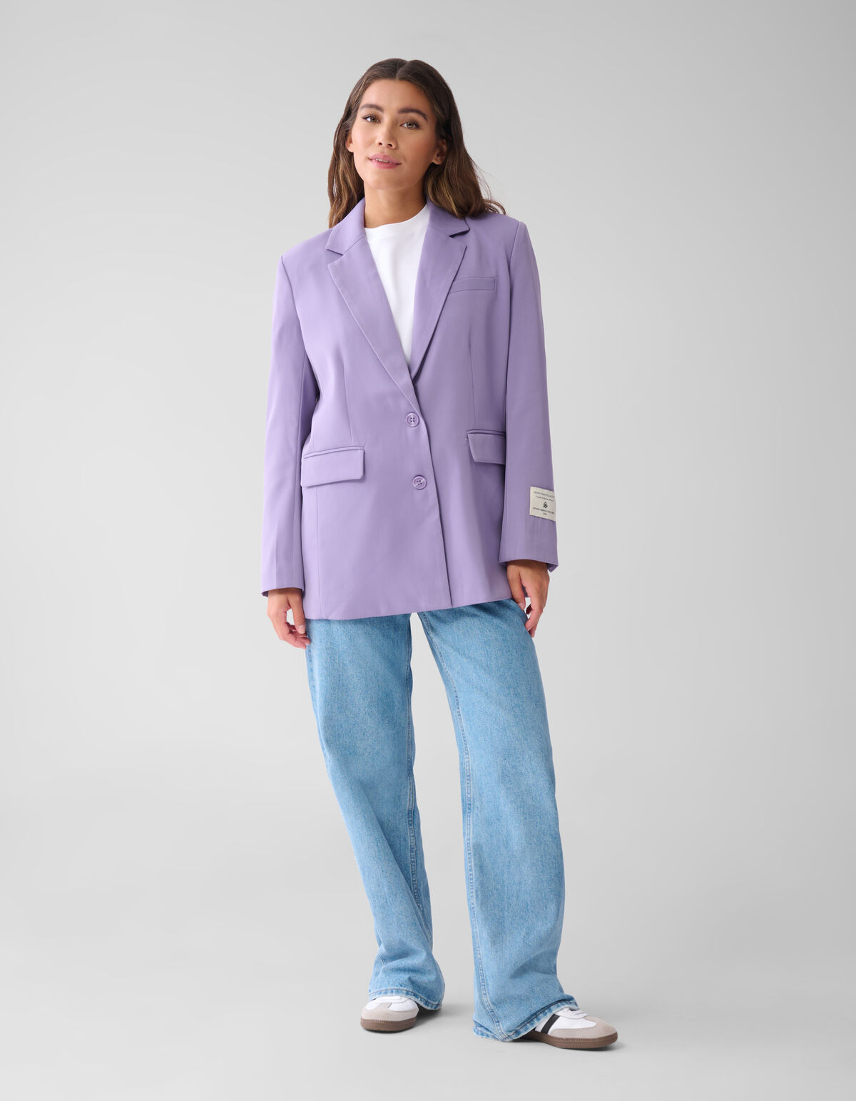 City Label Blazer Paars SHOEBY WOMEN