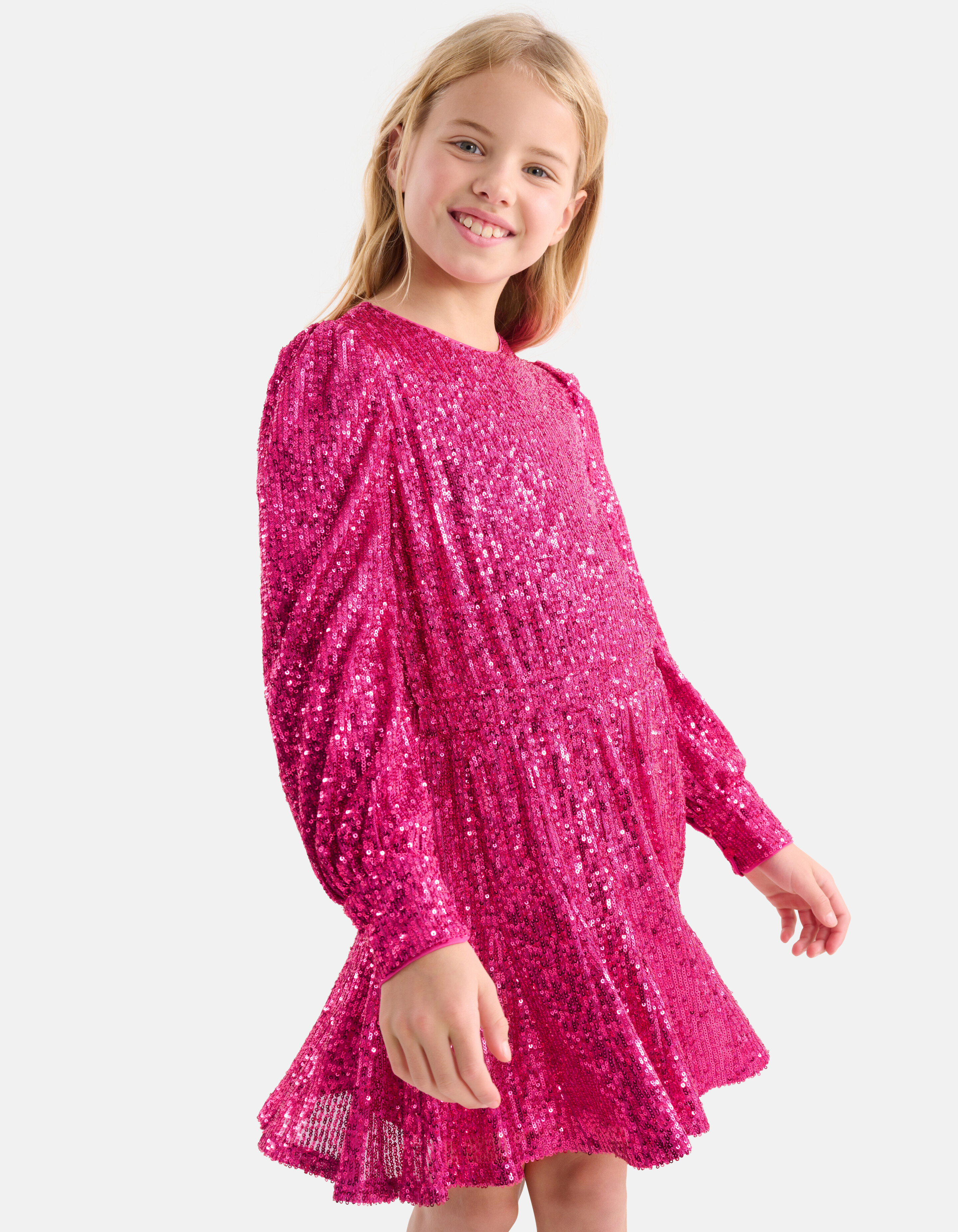 Pailletten Jurk Roze By Nicolette SHOEBY GIRLS