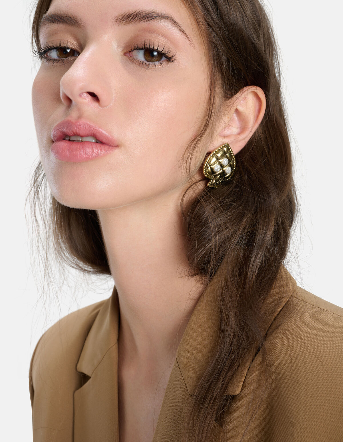 Klaver Oorbellen Goud SHOEBY ACCESSOIRES