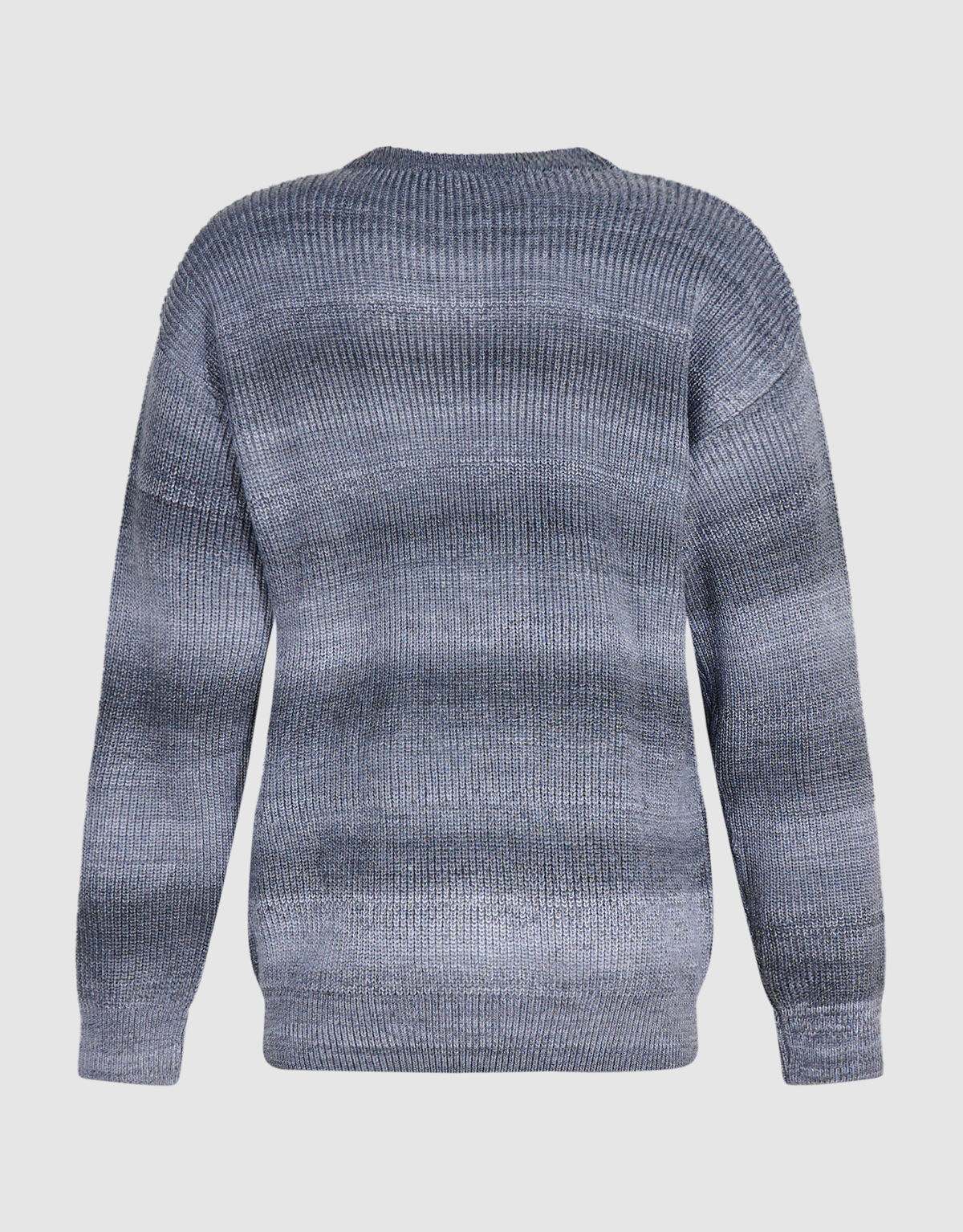 Gradient Gebreide Trui Grijs SHOEBY MEN
