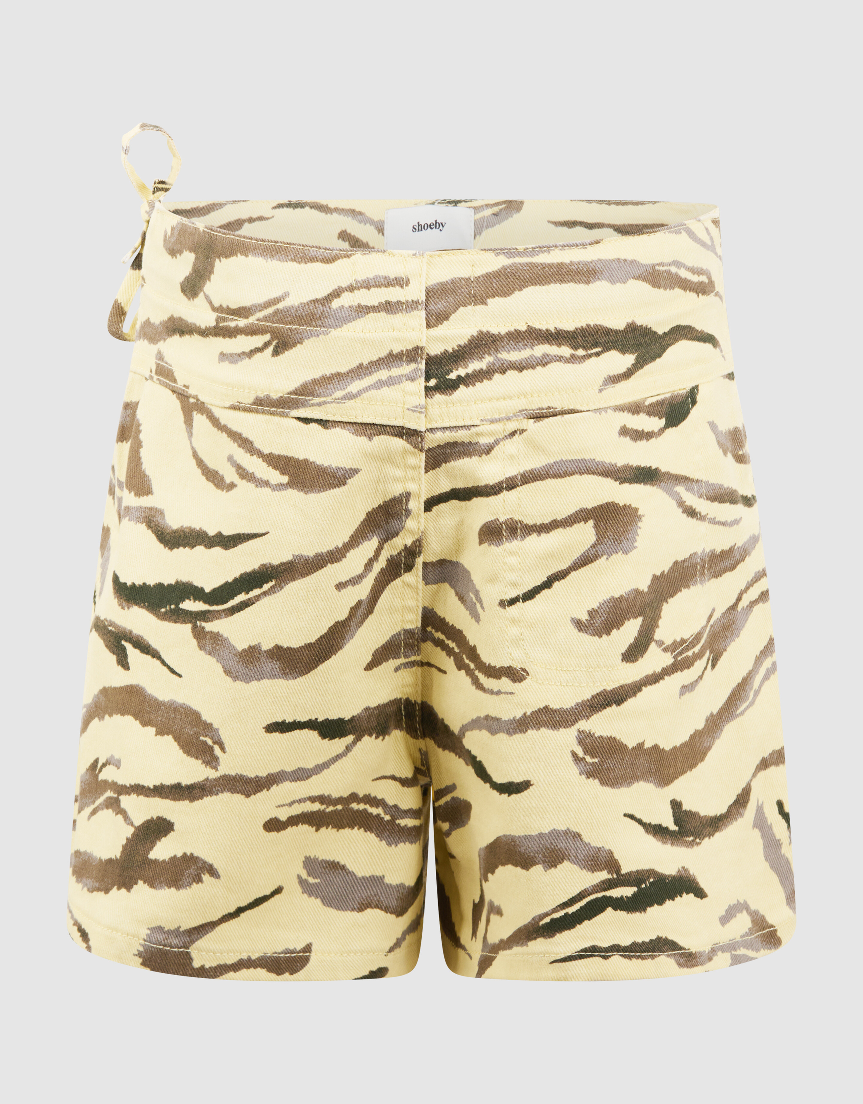 Tiger Denim Skort Lichtgeel SHOEBY GIRLS