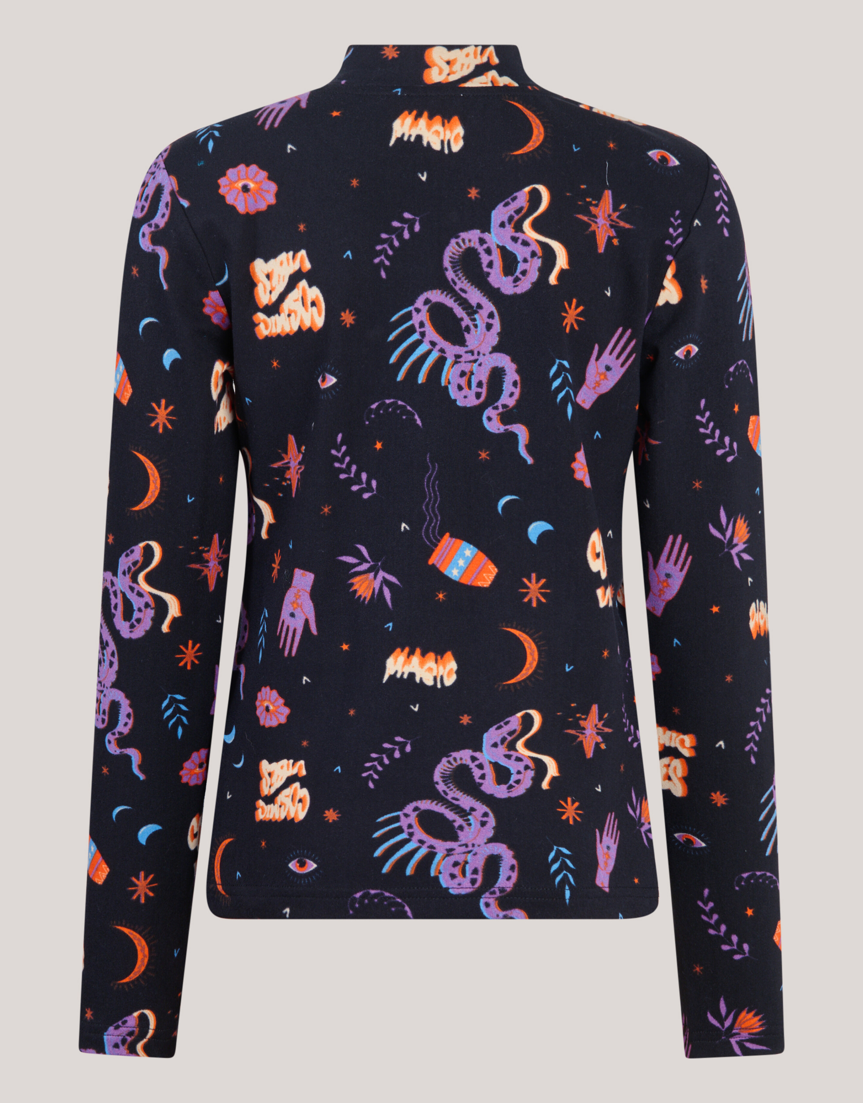 Printed Top Zwart SHOEBY GIRLS