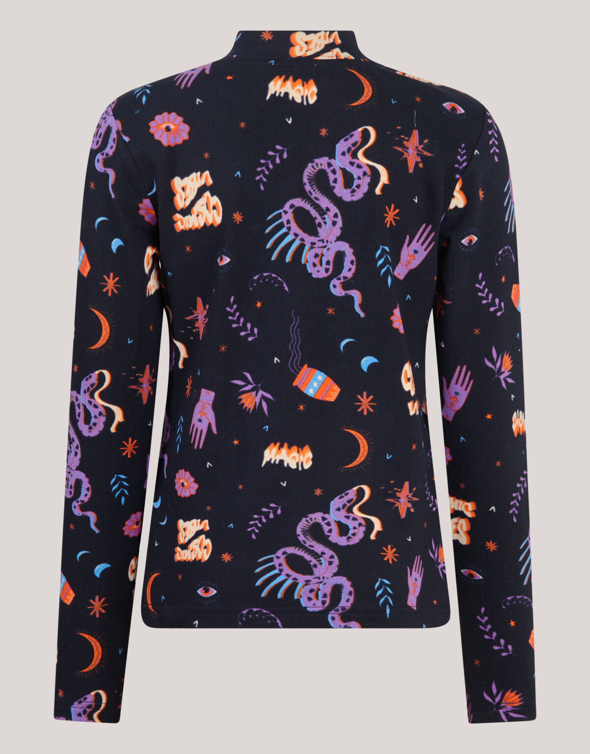 Printed Top Zwart SHOEBY GIRLS
