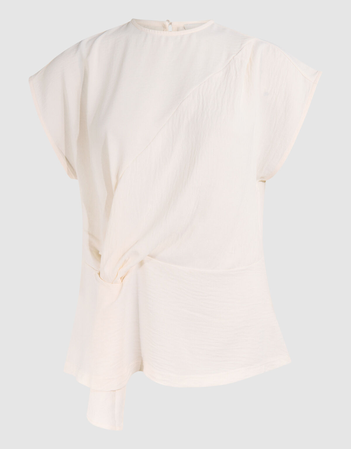 Knoop Twist Top Gebroken Wit SHOEBY WOMEN