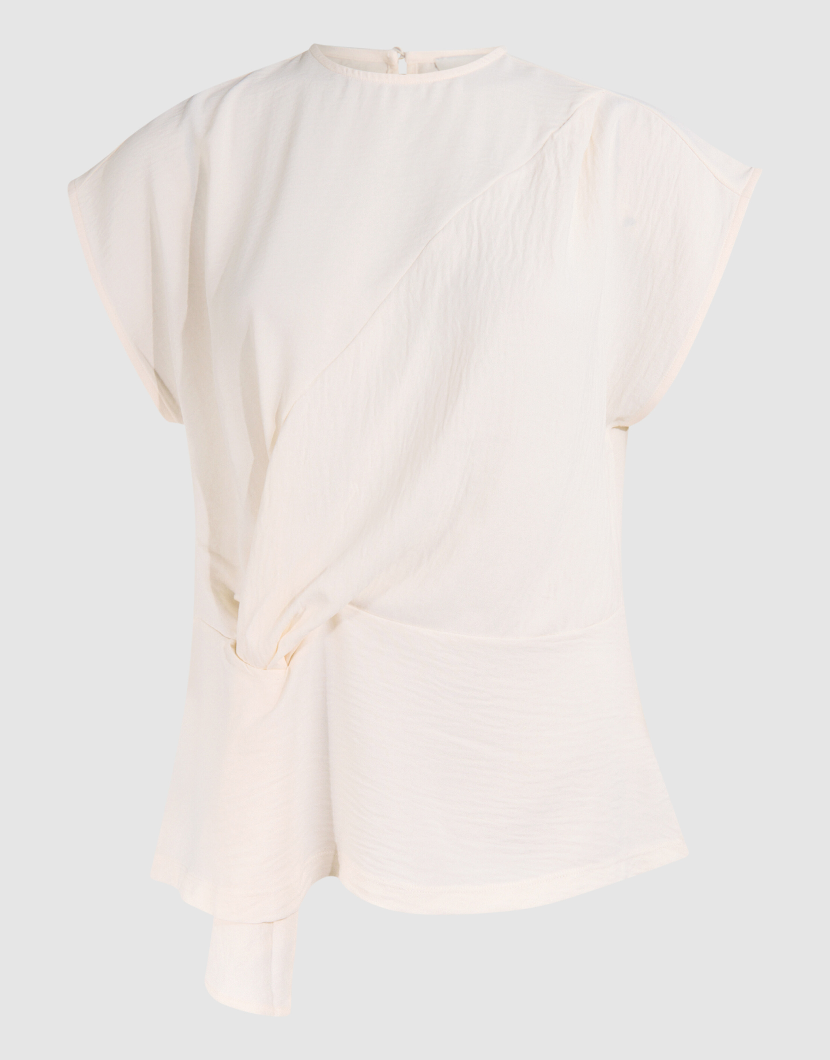 Knoop Twist Top Gebroken Wit SHOEBY WOMEN