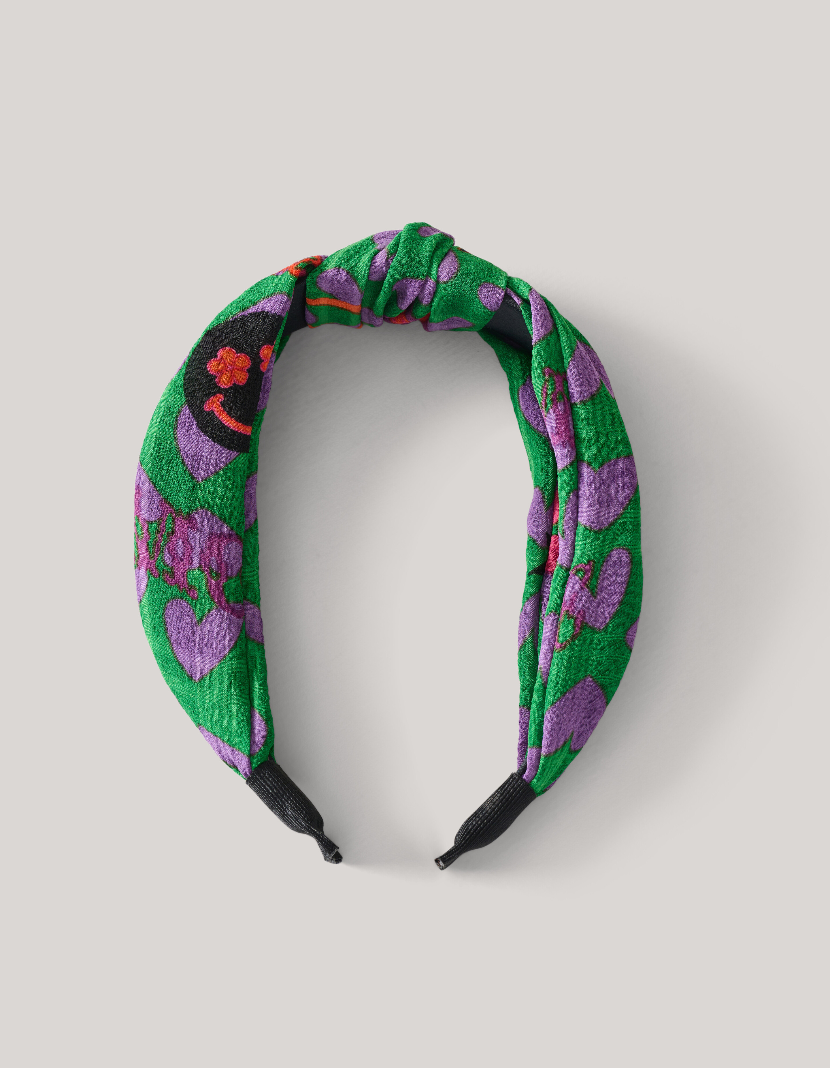 Printed Haarband Groen SHOEBY ACCESSOIRES