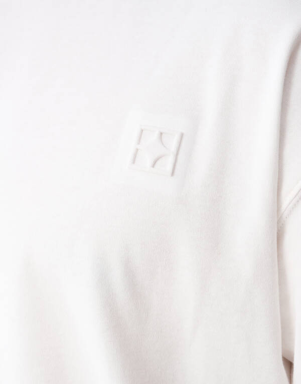 Embroidery Mix T-shirt Wit SHOEBY MEN