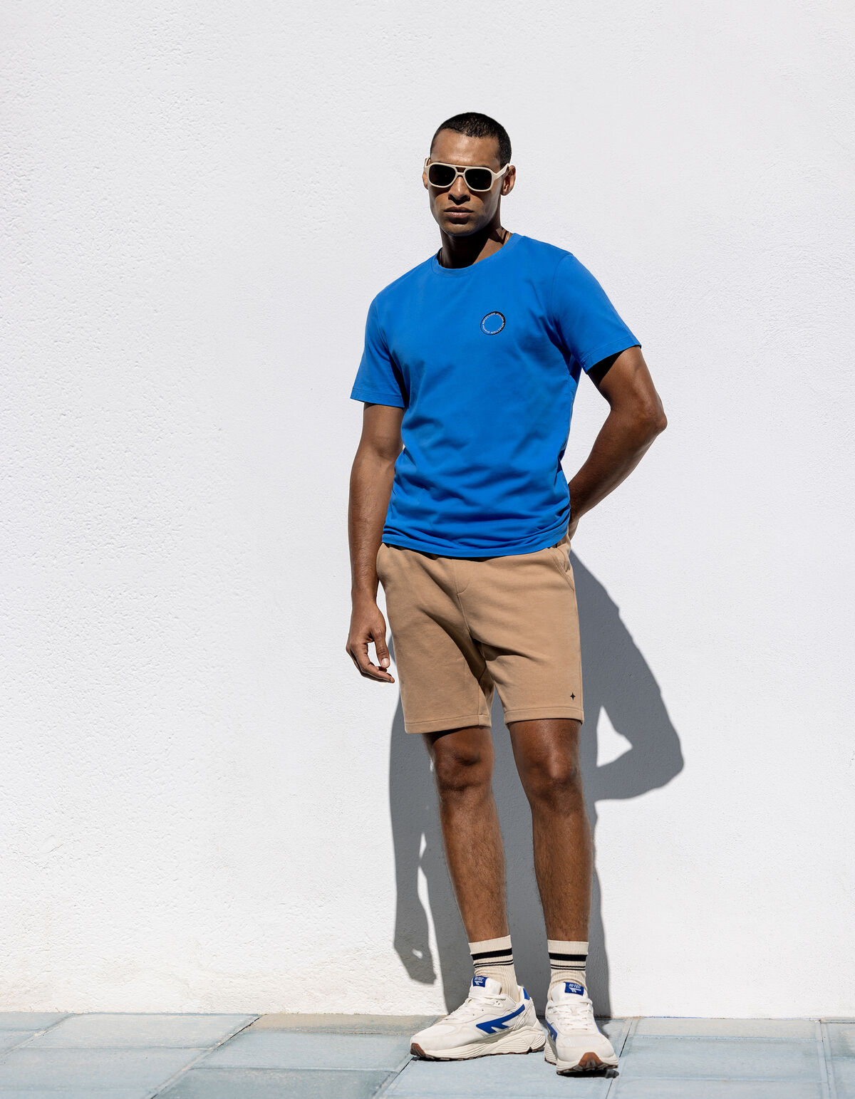 Artwork T-shirt Blauw SHOEBY MEN