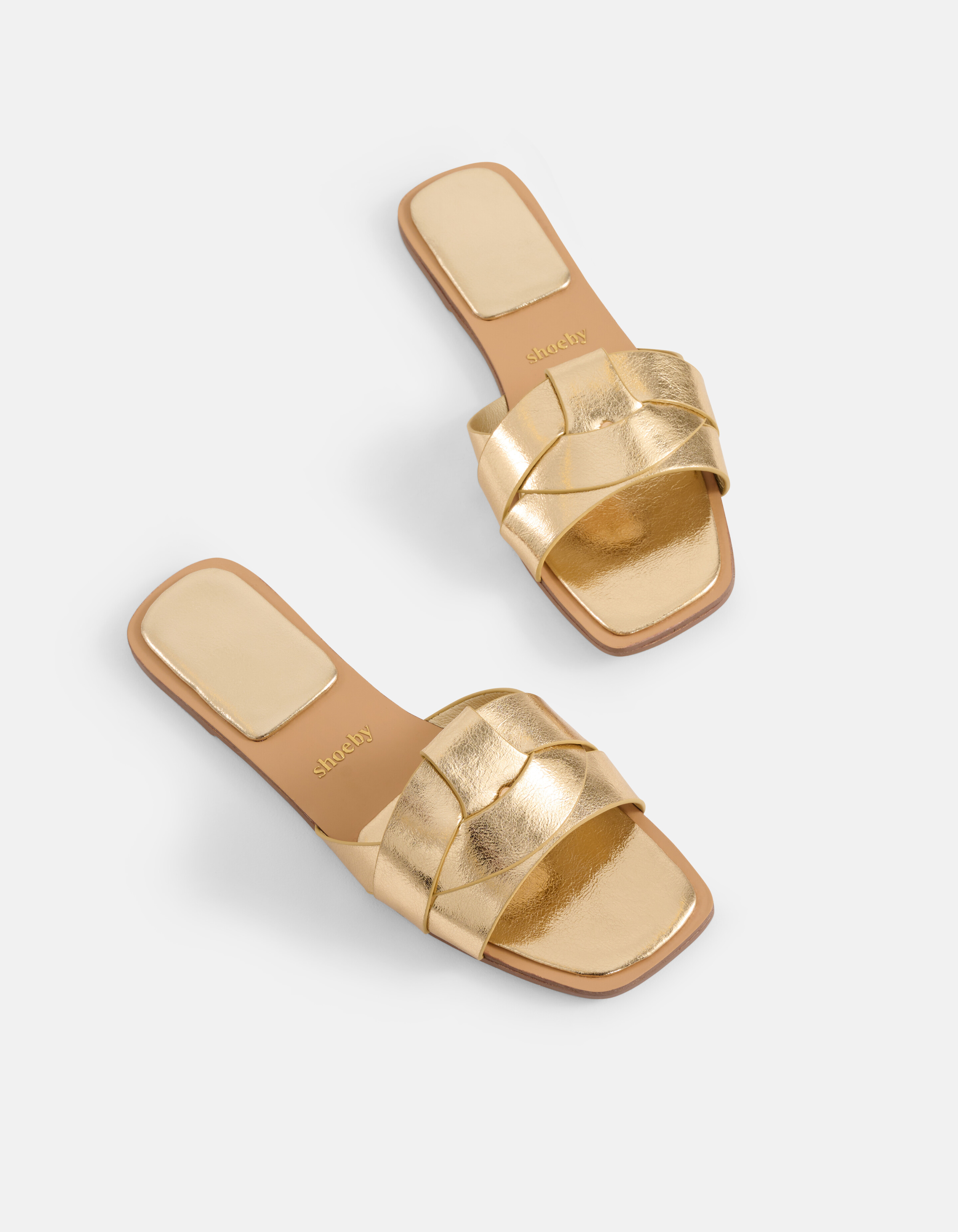Metallic Sandalen Goud SHOEBY SHOES