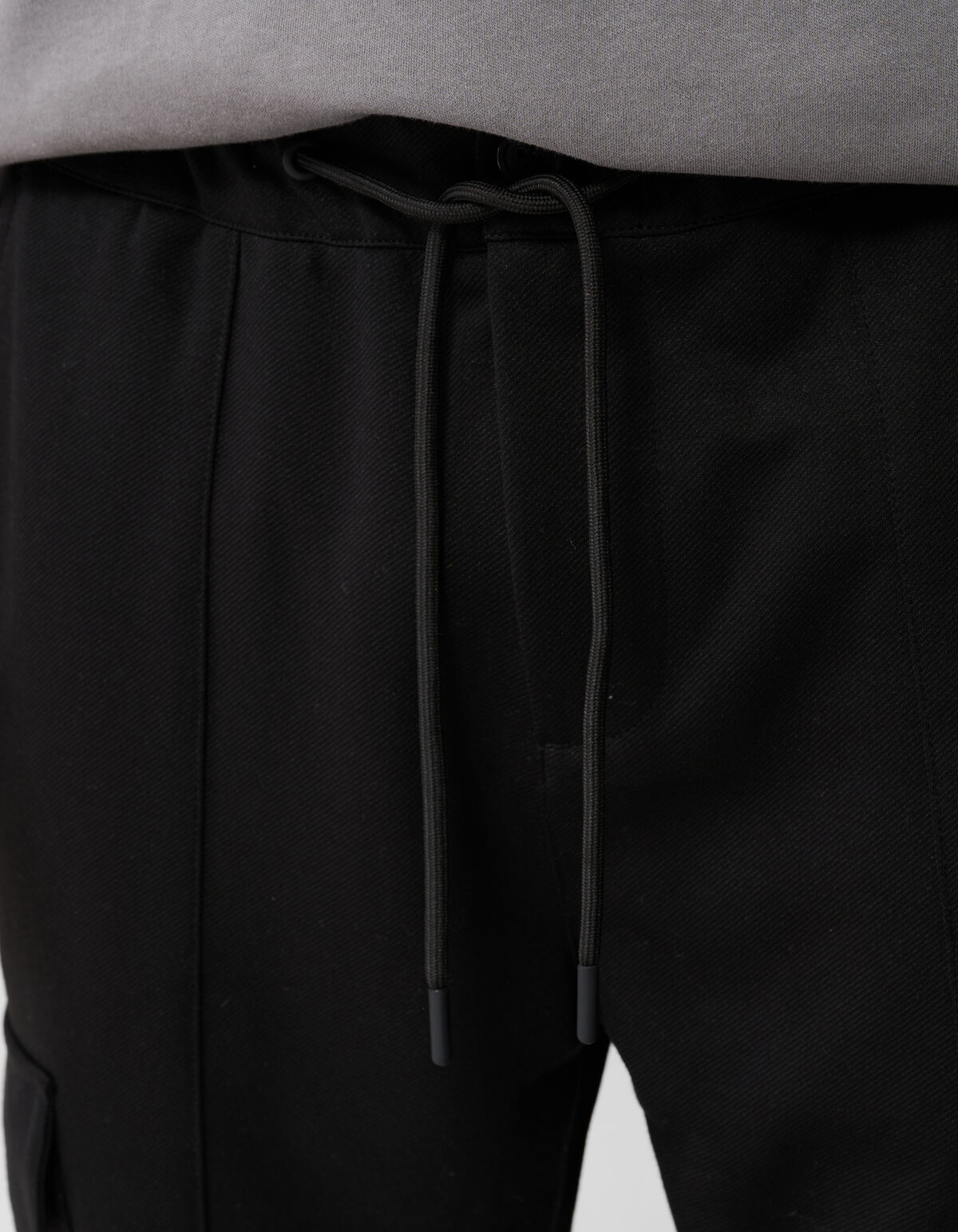 Tapered Cargo Broek Zwart SHOEBY MEN