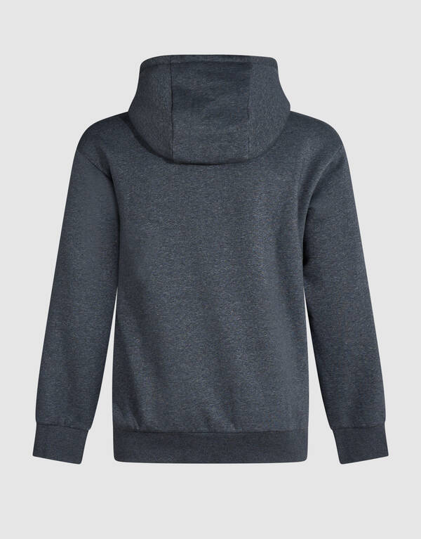 Embroidery Hoodie Donkergrijs SHOEBY MEN